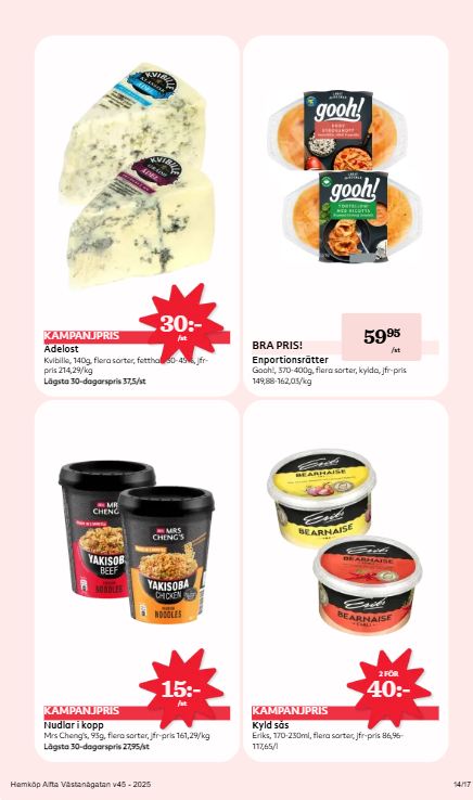 hemkop - Hemköp-reklambladet giltigt från 03/11 - 09/11 - page: 14