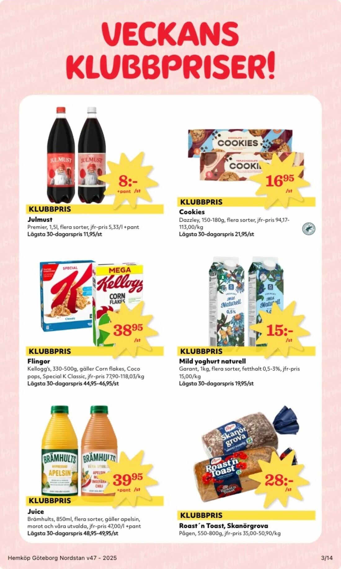 hemkop - Hemköp-reklambladet giltigt från 17/11 - 23/11 - page: 3