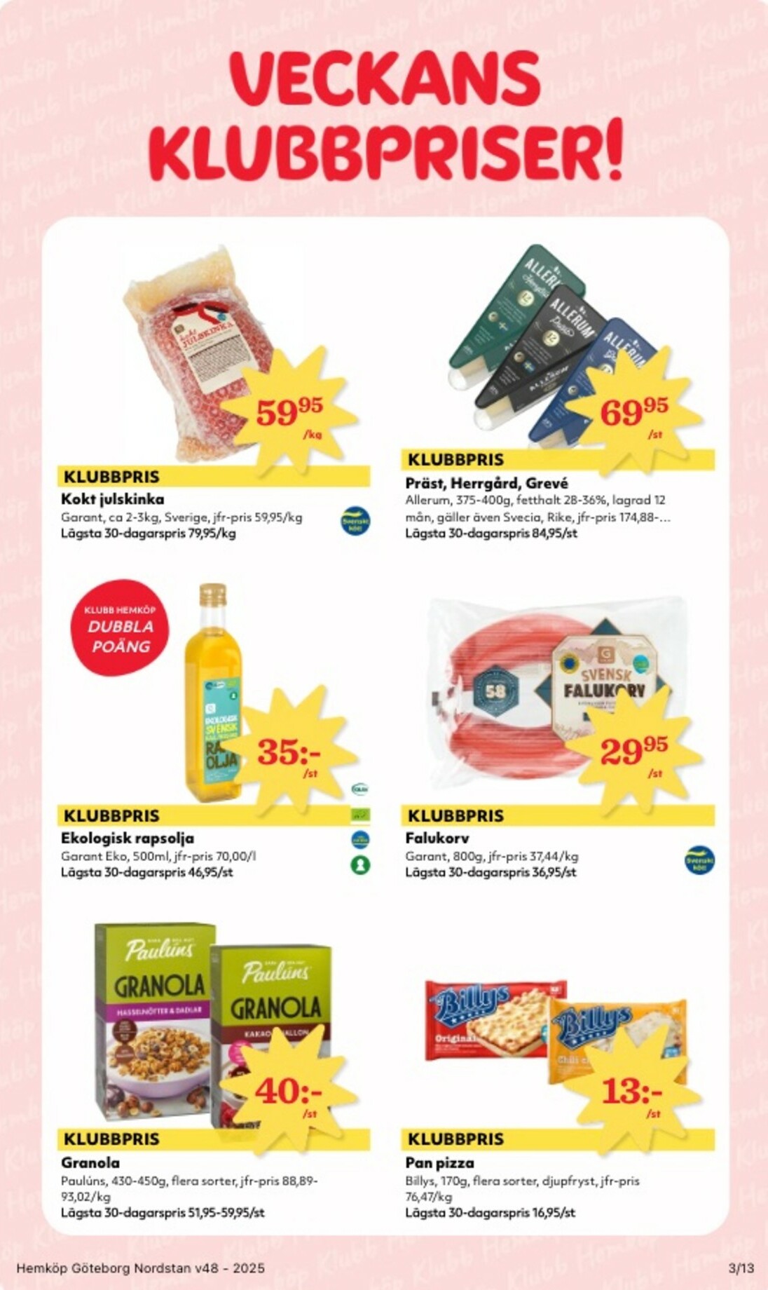 hemkop - Hemköp-reklambladet giltigt från 24/11 - 30/11 - page: 3