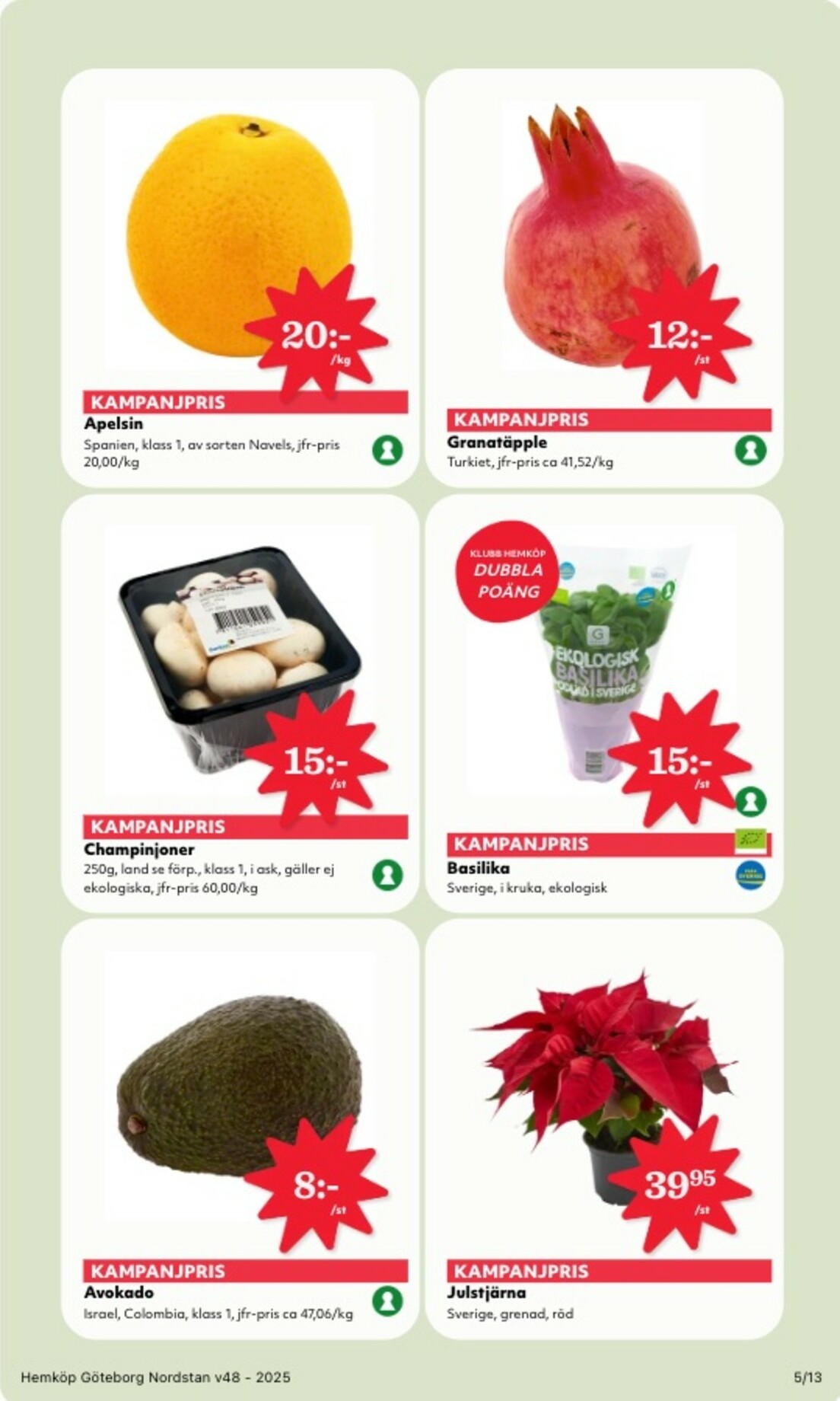 hemkop - Hemköp-reklambladet giltigt från 24/11 - 30/11 - page: 5