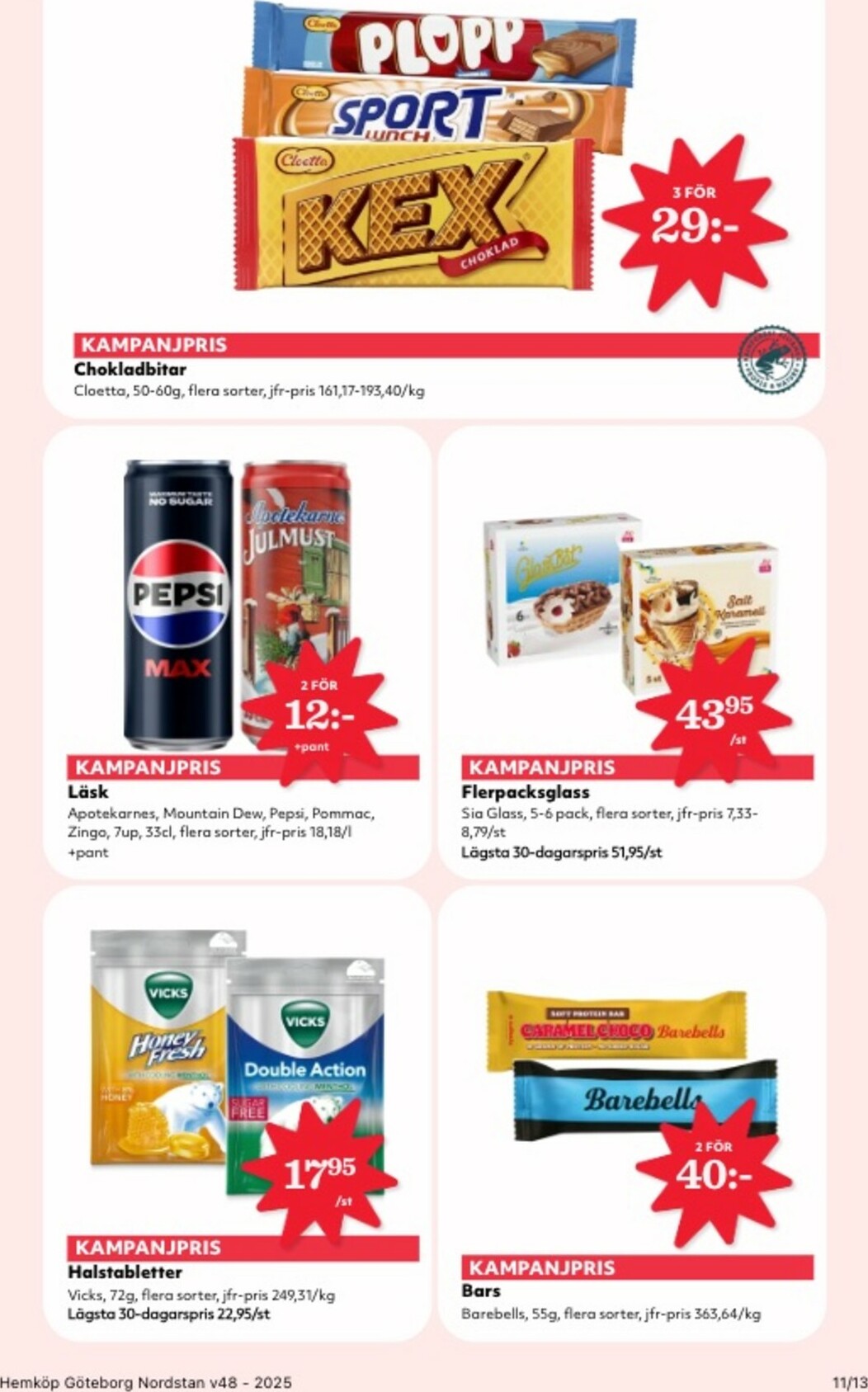 hemkop - Hemköp-reklambladet giltigt från 24/11 - 30/11 - page: 11