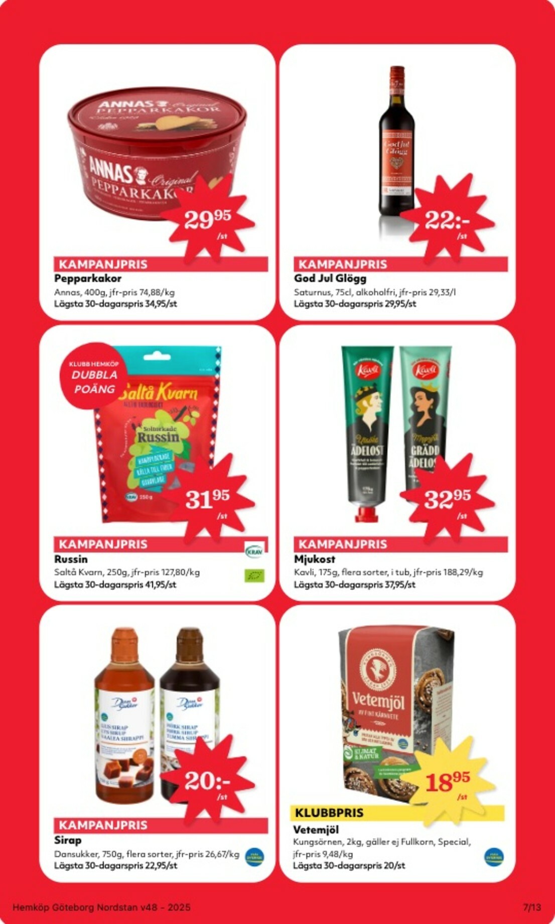 hemkop - Hemköp-reklambladet giltigt från 24/11 - 30/11 - page: 7