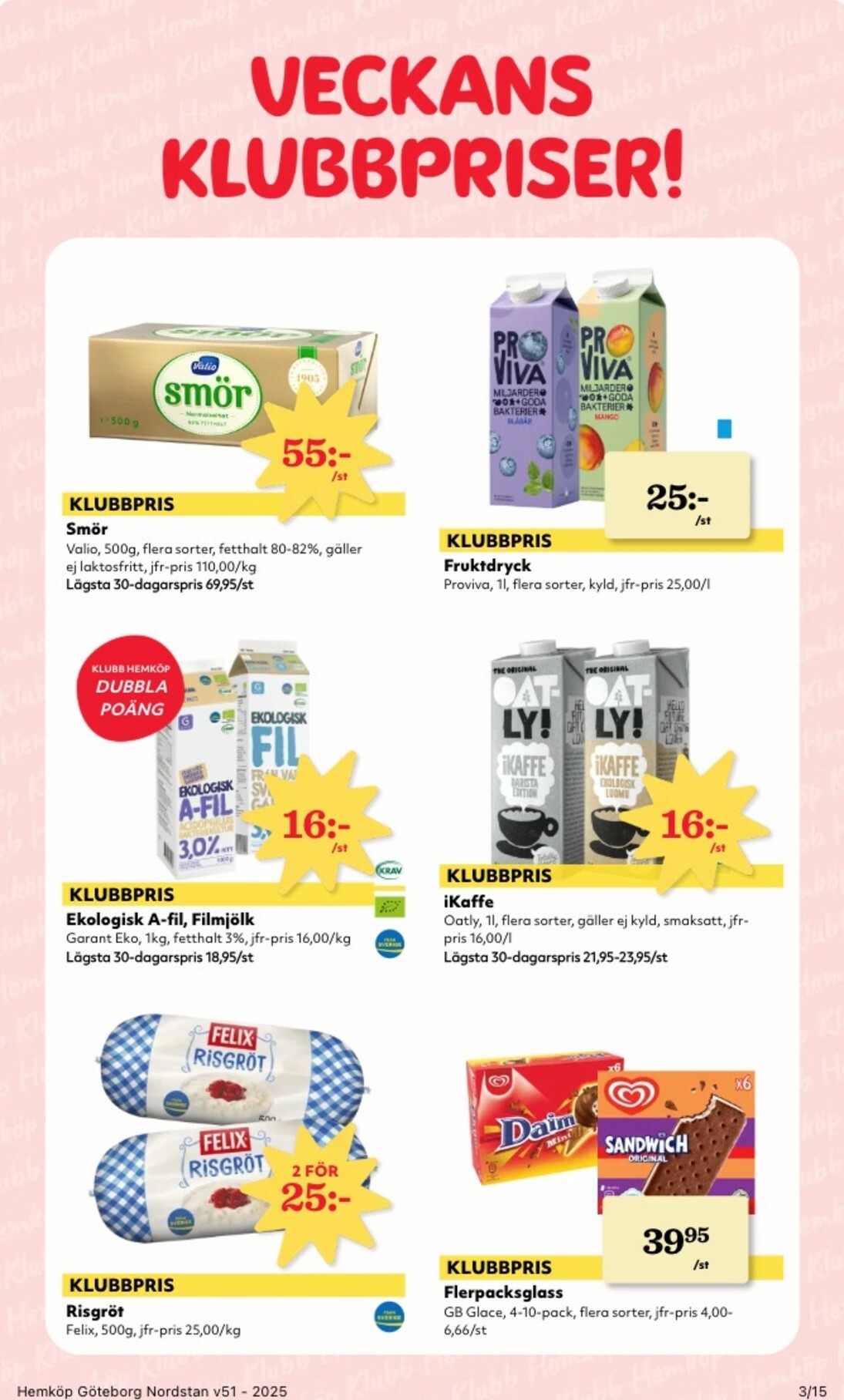 hemkop - Hemköp-reklambladet giltigt från 15/12 - 21/12 - page: 3