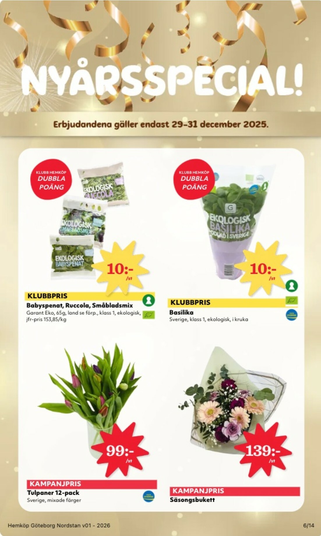 hemkop - Hemköp-reklambladet giltigt från 29/12 - 04/01 - page: 6