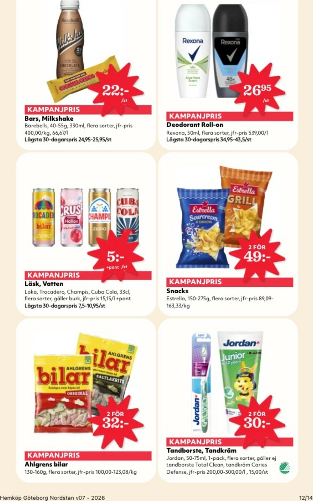 hemkop - Hemköp-reklambladet giltigt från 09/02/2026 - 15/02/2026 - page: 12