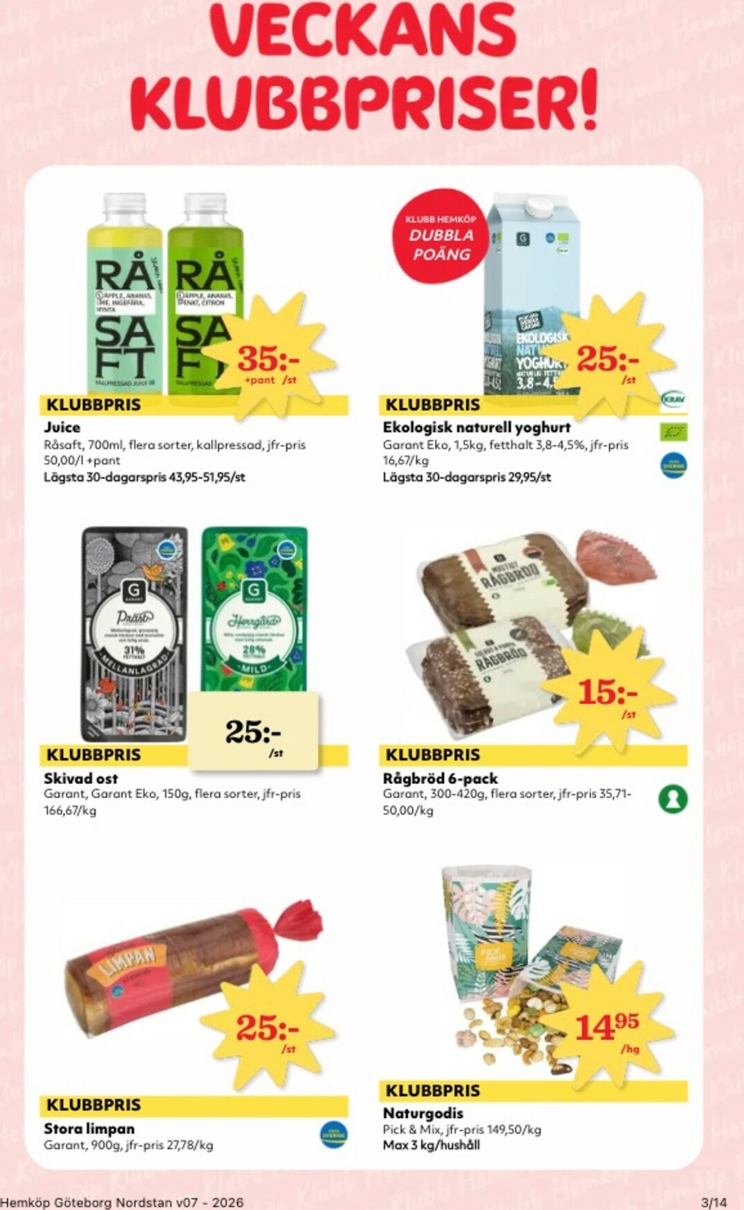 hemkop - Hemköp-reklambladet giltigt från 09/02/2026 - 15/02/2026 - page: 3