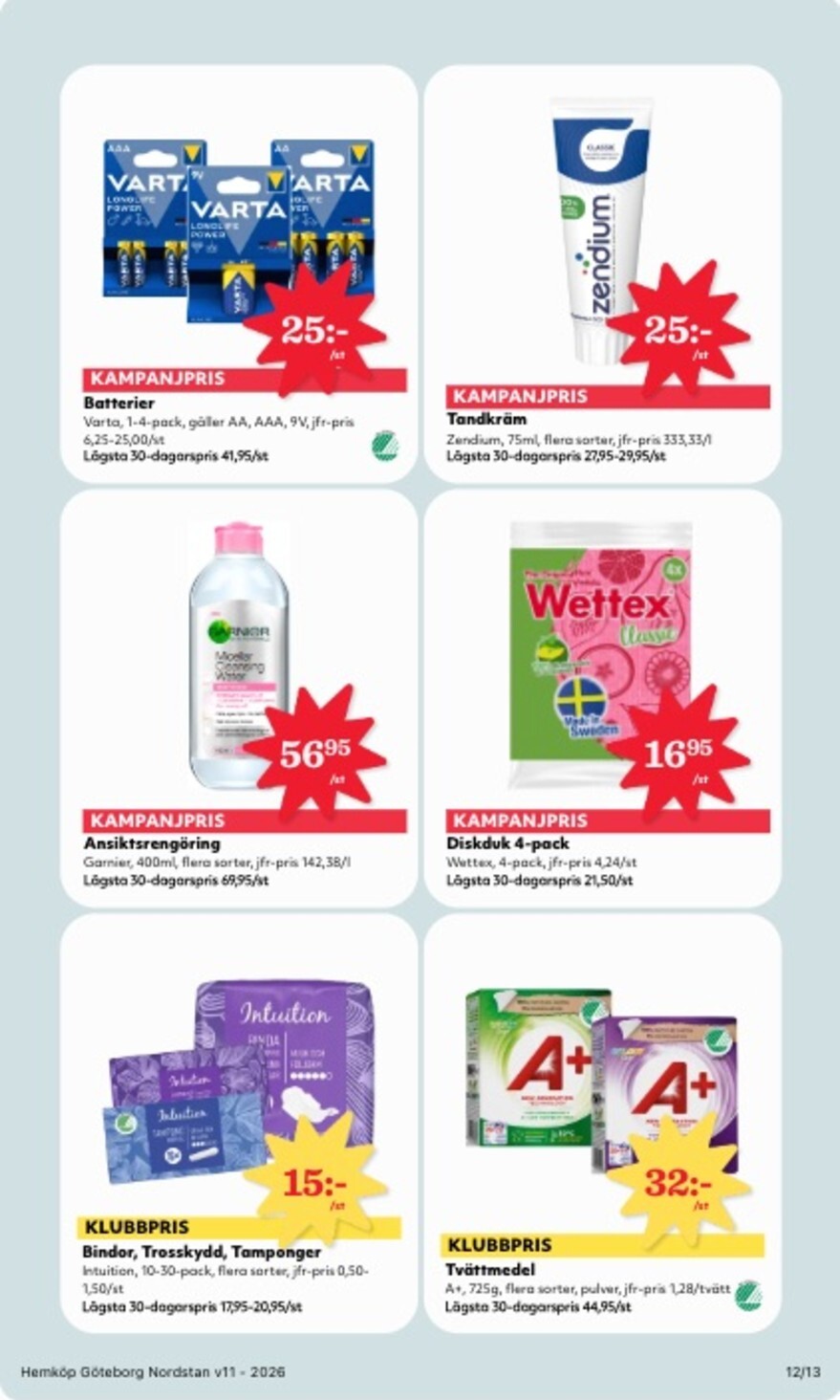 hemkop - Hemköp-reklambladet giltigt från 09/03/2026 - 15/03/2026 - page: 12