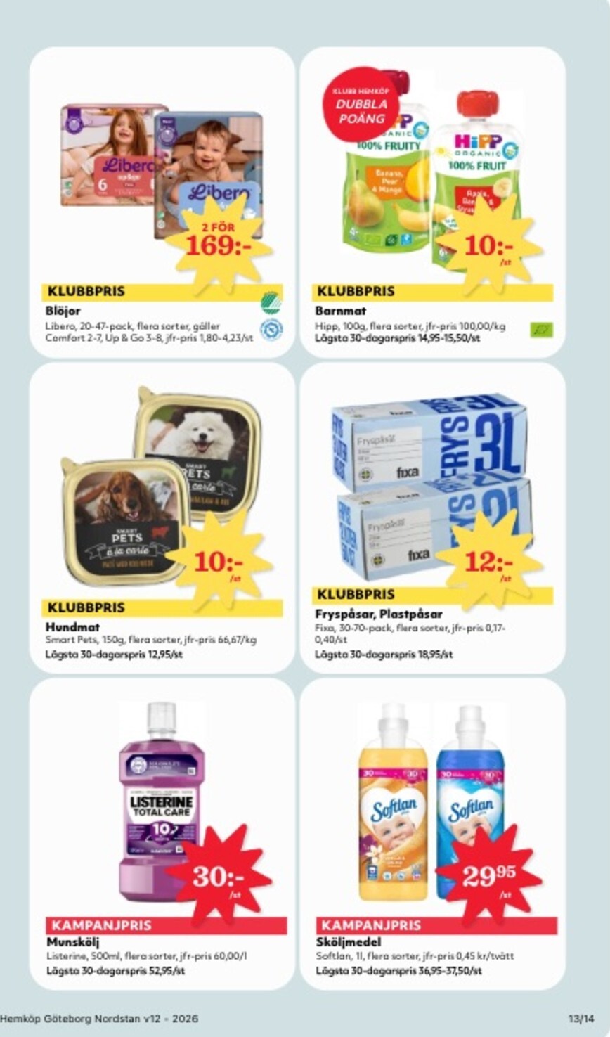 hemkop - Hemköp-reklambladet giltigt från 16/03/2026 - 22/03/2026 - page: 13