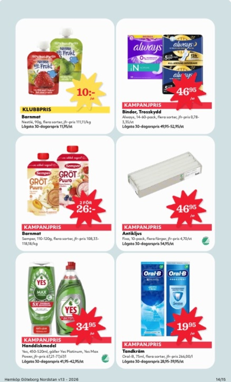 hemkop - Hemköp-reklambladet giltigt från 23/03/2026 - 29/03/2026 - page: 14