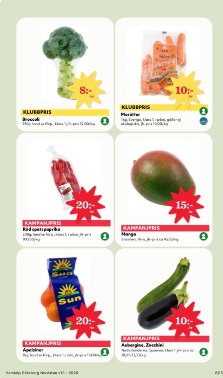 hemkop - Hemköp-reklambladet giltigt från 23/03/2026 - 29/03/2026 - page: 8