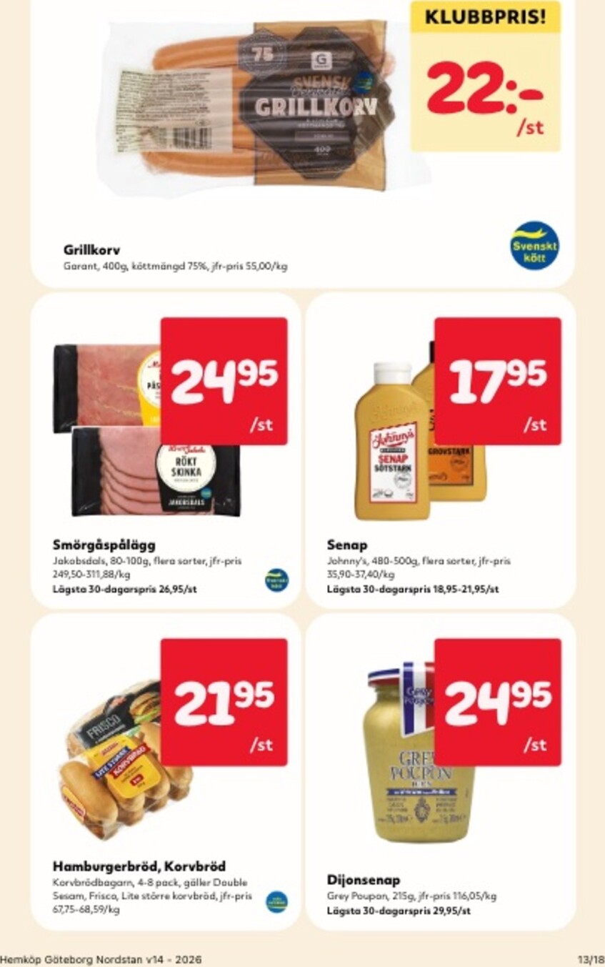 hemkop - Hemköp-reklambladet giltigt från 30/03/2026 - 06/04/2026 - page: 13