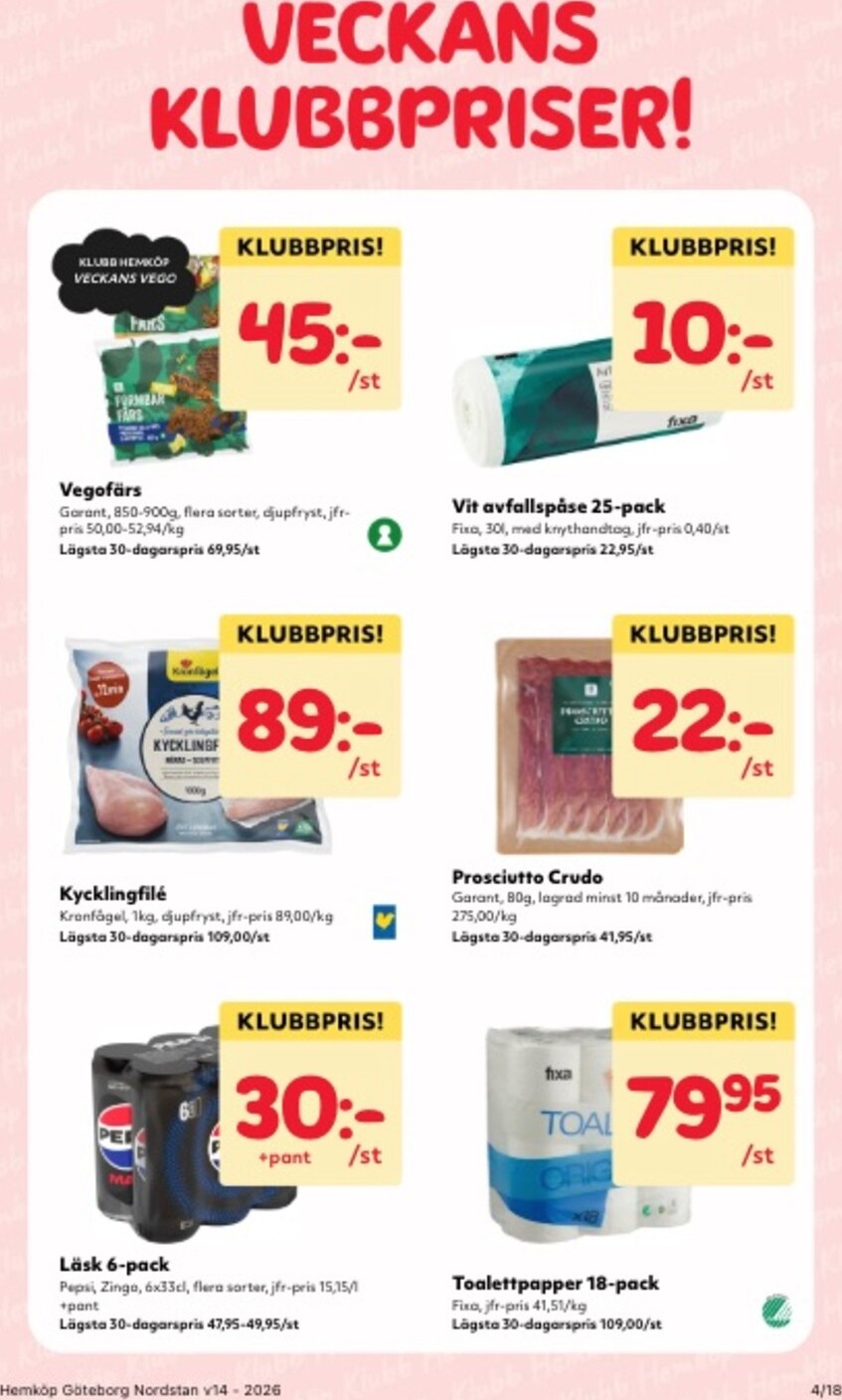 hemkop - Hemköp-reklambladet giltigt från 30/03/2026 - 06/04/2026 - page: 4