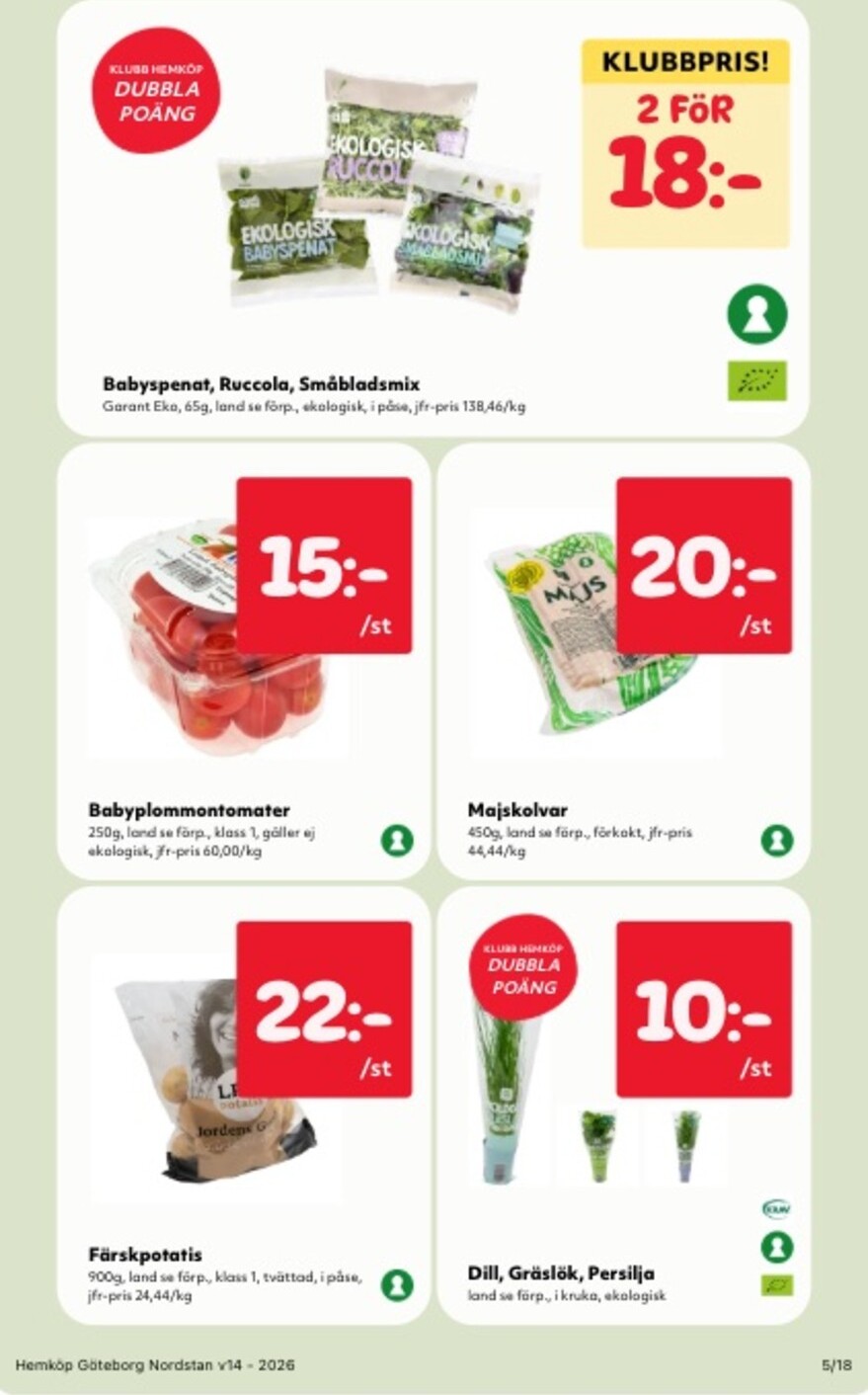 hemkop - Hemköp-reklambladet giltigt från 30/03/2026 - 06/04/2026 - page: 5