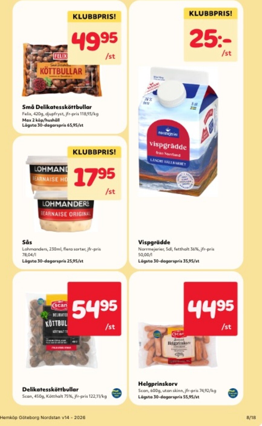 hemkop - Hemköp-reklambladet giltigt från 30/03/2026 - 06/04/2026 - page: 8