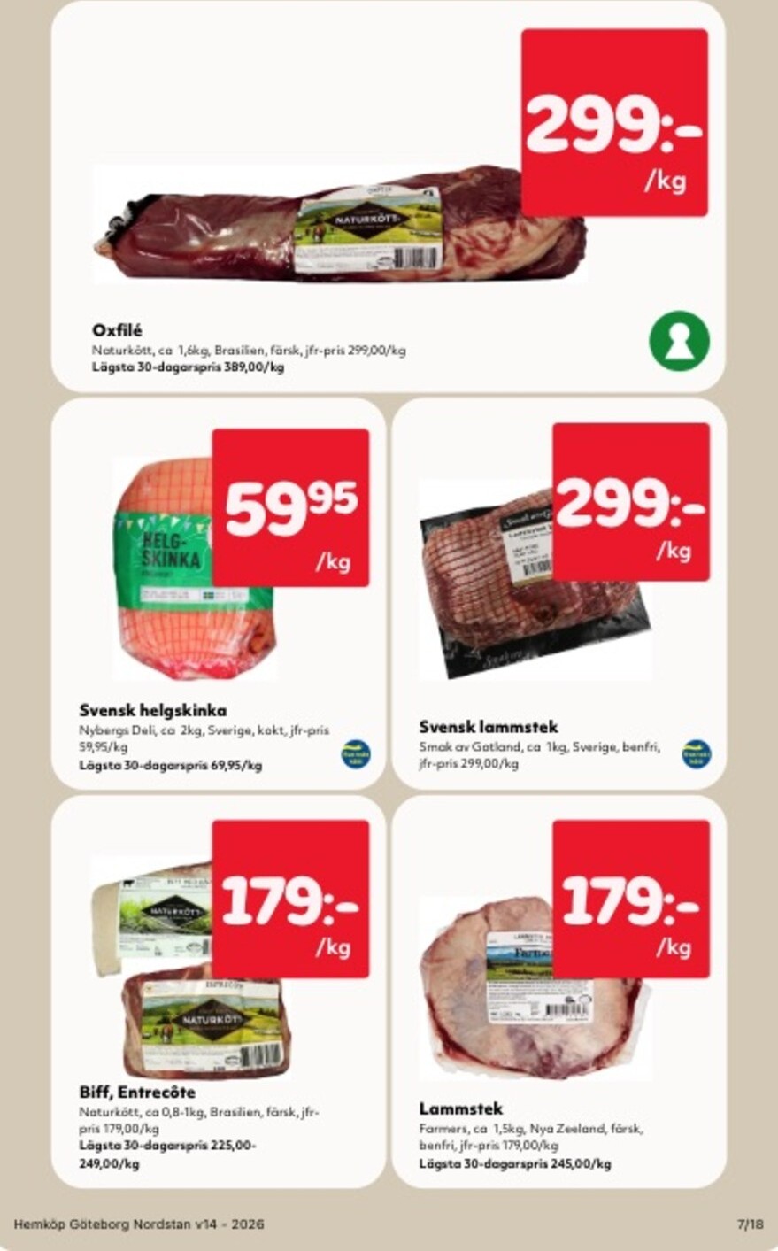 hemkop - Hemköp-reklambladet giltigt från 30/03/2026 - 06/04/2026 - page: 7