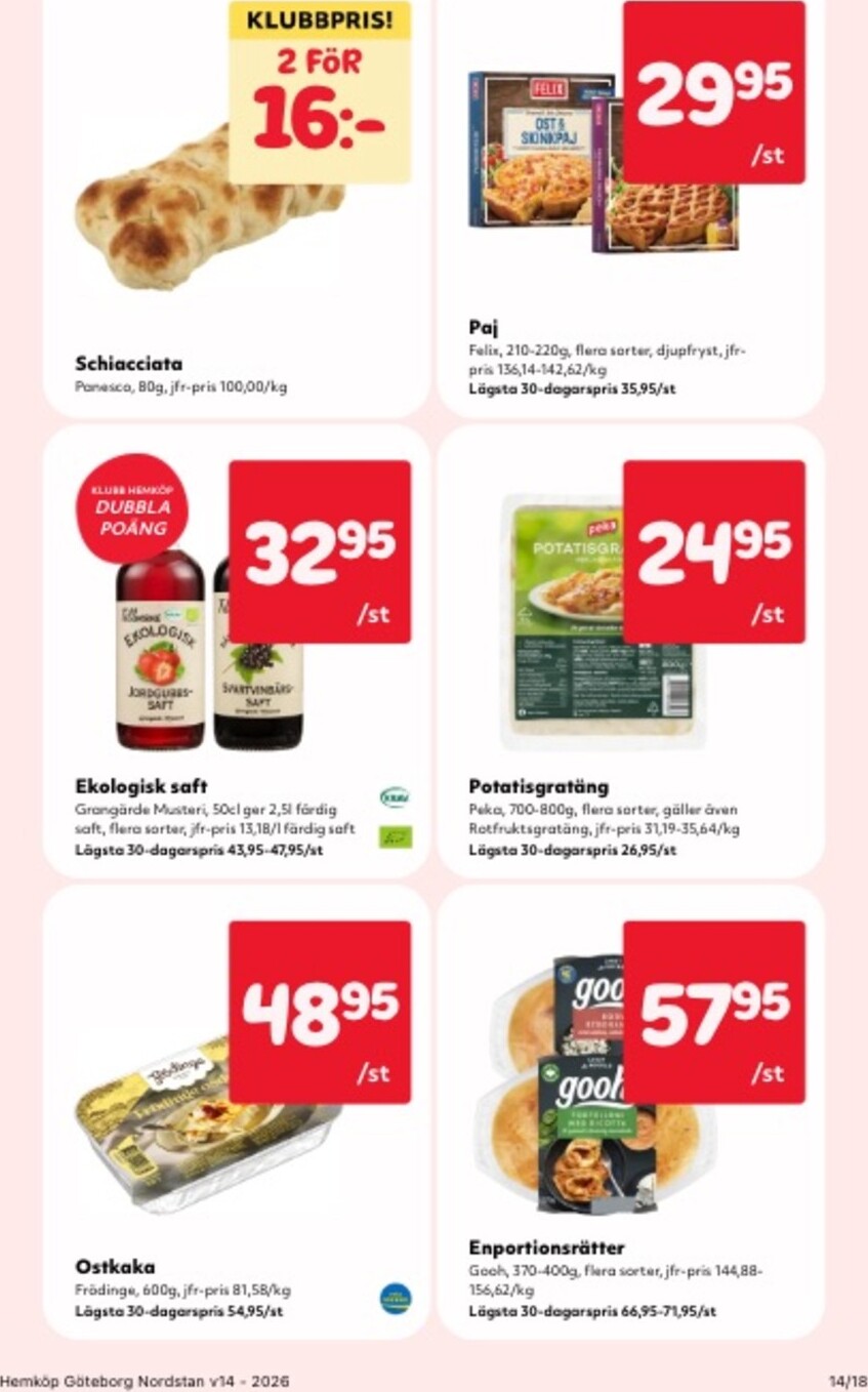 hemkop - Hemköp-reklambladet giltigt från 30/03/2026 - 06/04/2026 - page: 14