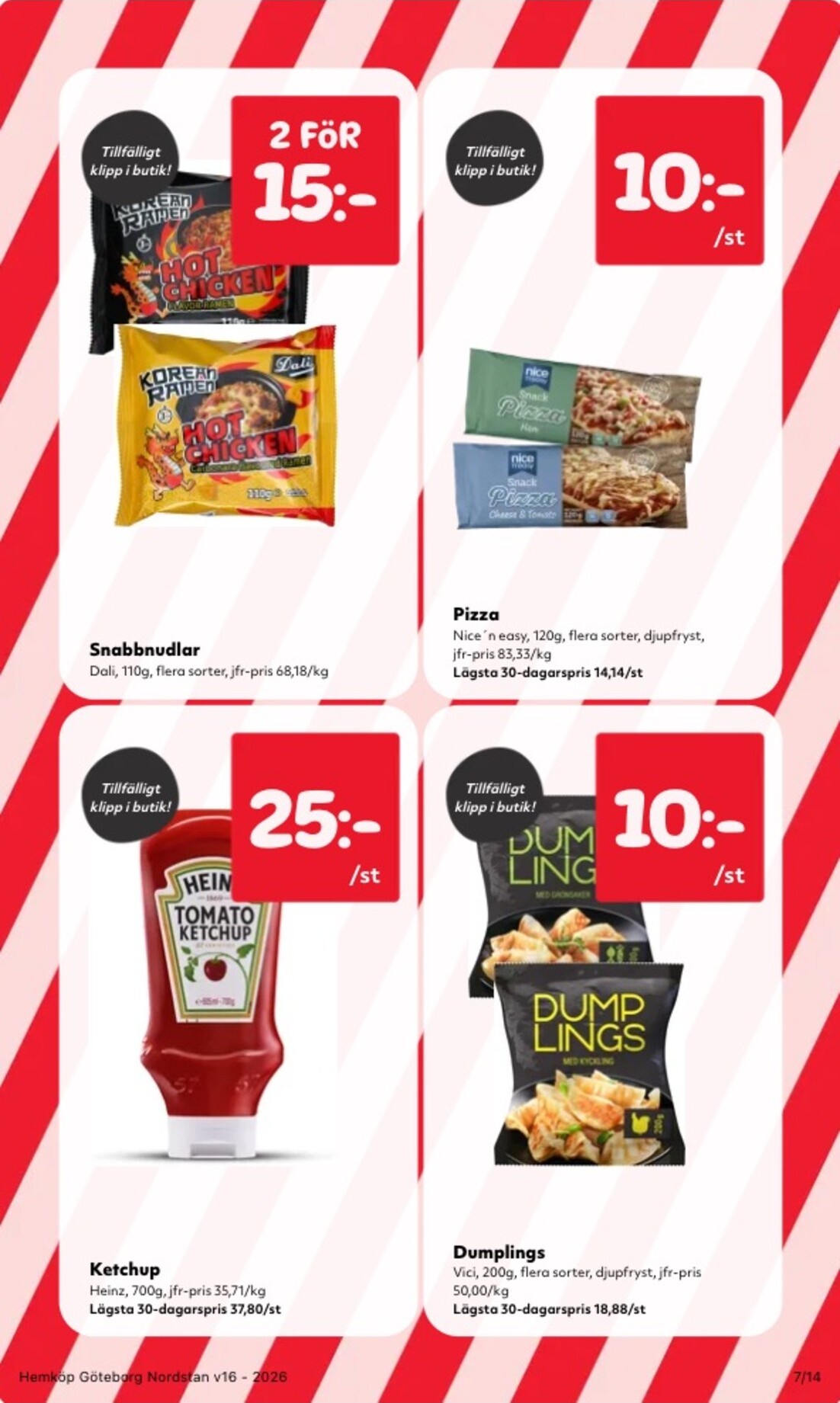 hemkop - Aktuellt Hemköp reklamblad giltigt från måndag 13/04/2026 till söndag 19/04/2026 - page: 7