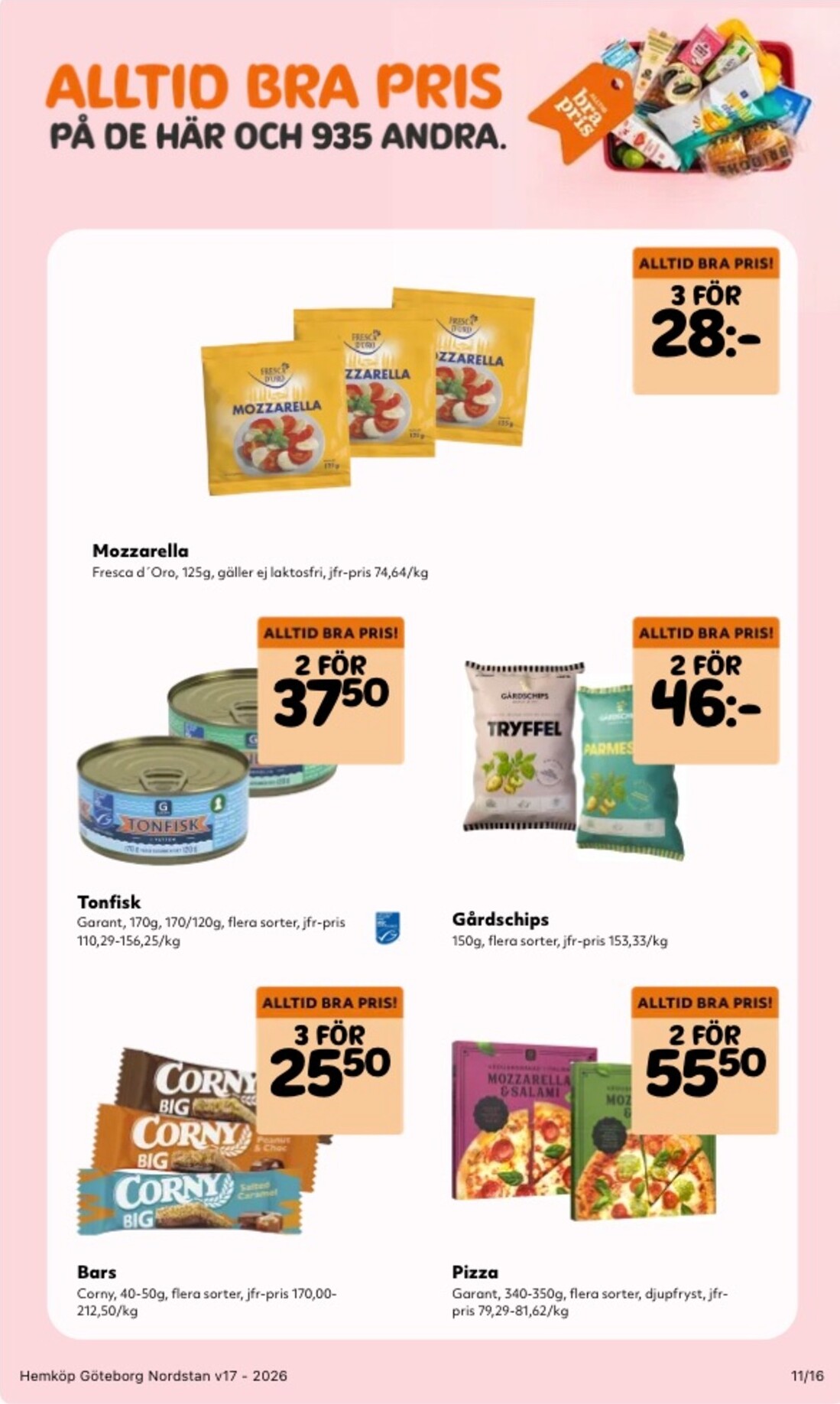 hemkop - Aktuellt Hemköp reklamblad giltigt från måndag 20/04/2026 till söndag 26/04/2026 - page: 11