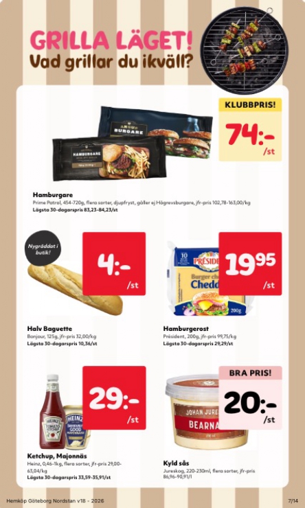 hemkop - Aktuellt Hemköp reklamblad giltigt från måndag 27/04/2026 till söndag 03/05/2026 - page: 7