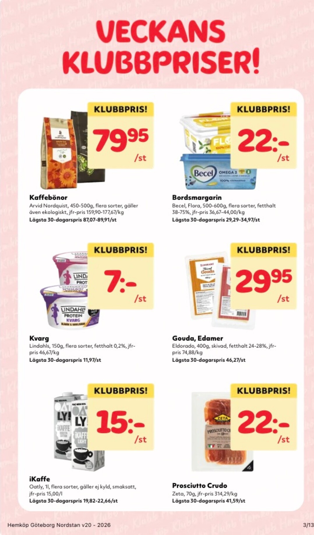 hemkop - Aktuellt Hemköp reklamblad giltigt från måndag 11/05/2026 till söndag 17/05/2026 - page: 3