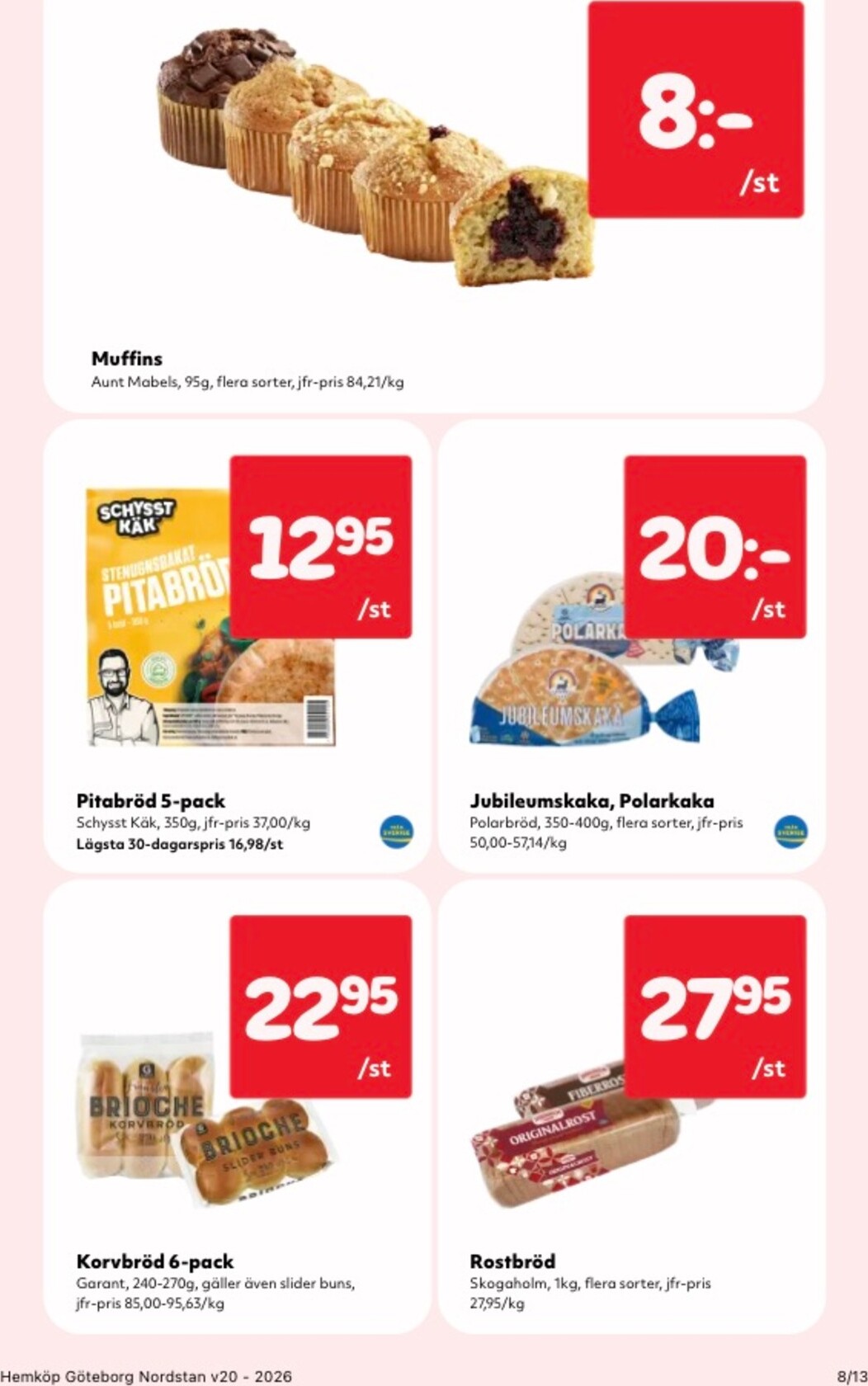 hemkop - Aktuellt Hemköp reklamblad giltigt från måndag 11/05/2026 till söndag 17/05/2026 - page: 8