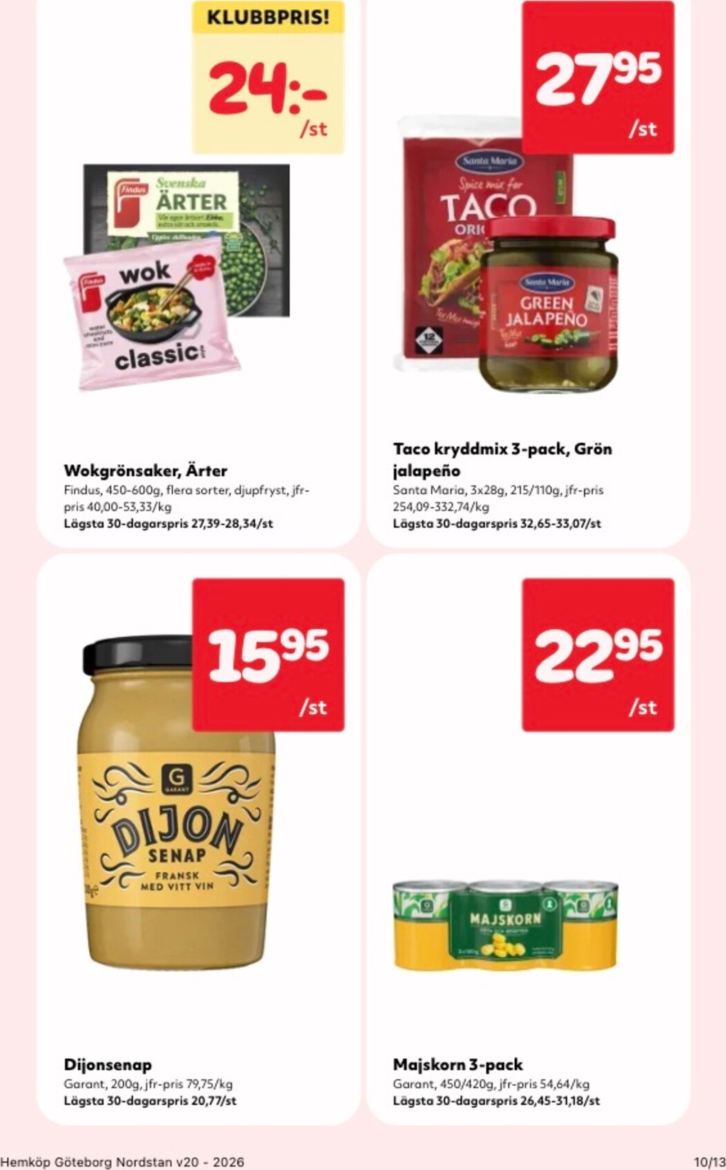 hemkop - Aktuellt Hemköp reklamblad giltigt från måndag 11/05/2026 till söndag 17/05/2026 - page: 10