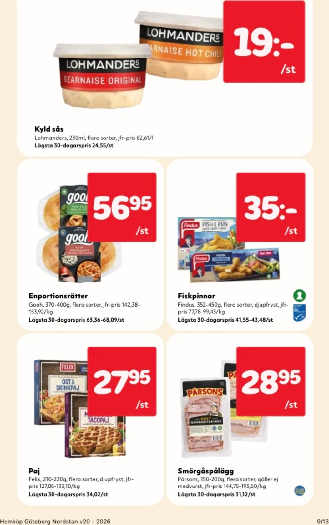 hemkop - Aktuellt Hemköp reklamblad giltigt från måndag 11/05/2026 till söndag 17/05/2026 - page: 9