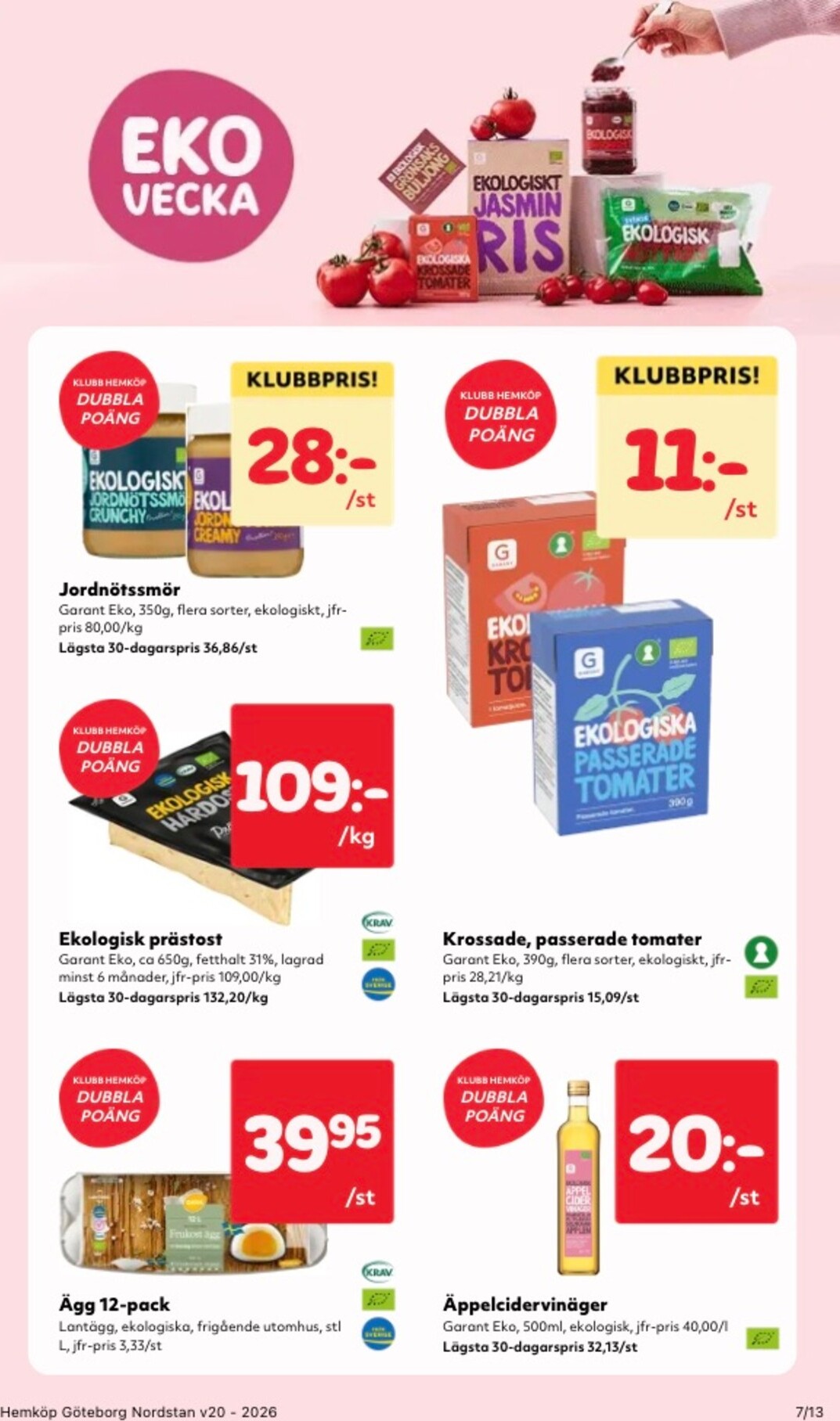 hemkop - Aktuellt Hemköp reklamblad giltigt från måndag 11/05/2026 till söndag 17/05/2026 - page: 7