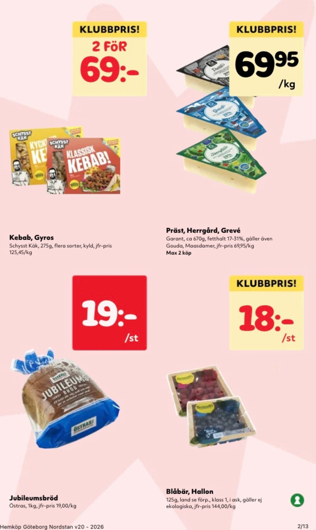 hemkop - Aktuellt Hemköp reklamblad giltigt från måndag 11/05/2026 till söndag 17/05/2026 - page: 2