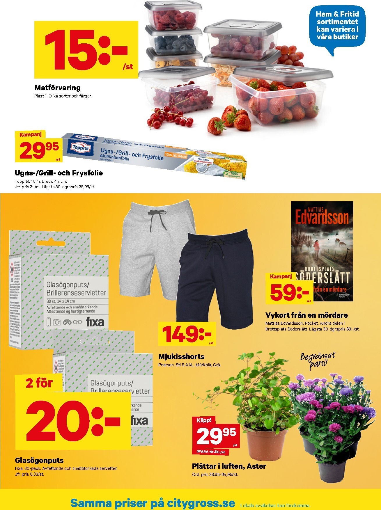 city-gross - Nytt City Gross reklamblad från måndag, 20/07/2026 till söndag, 26/07/2026 - page: 9