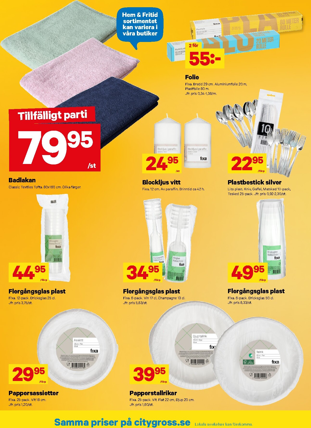 city-gross - Aktuellt City Gross reklamblad från måndag, 03/08/2026 till söndag, 09/08/2026 - page: 10