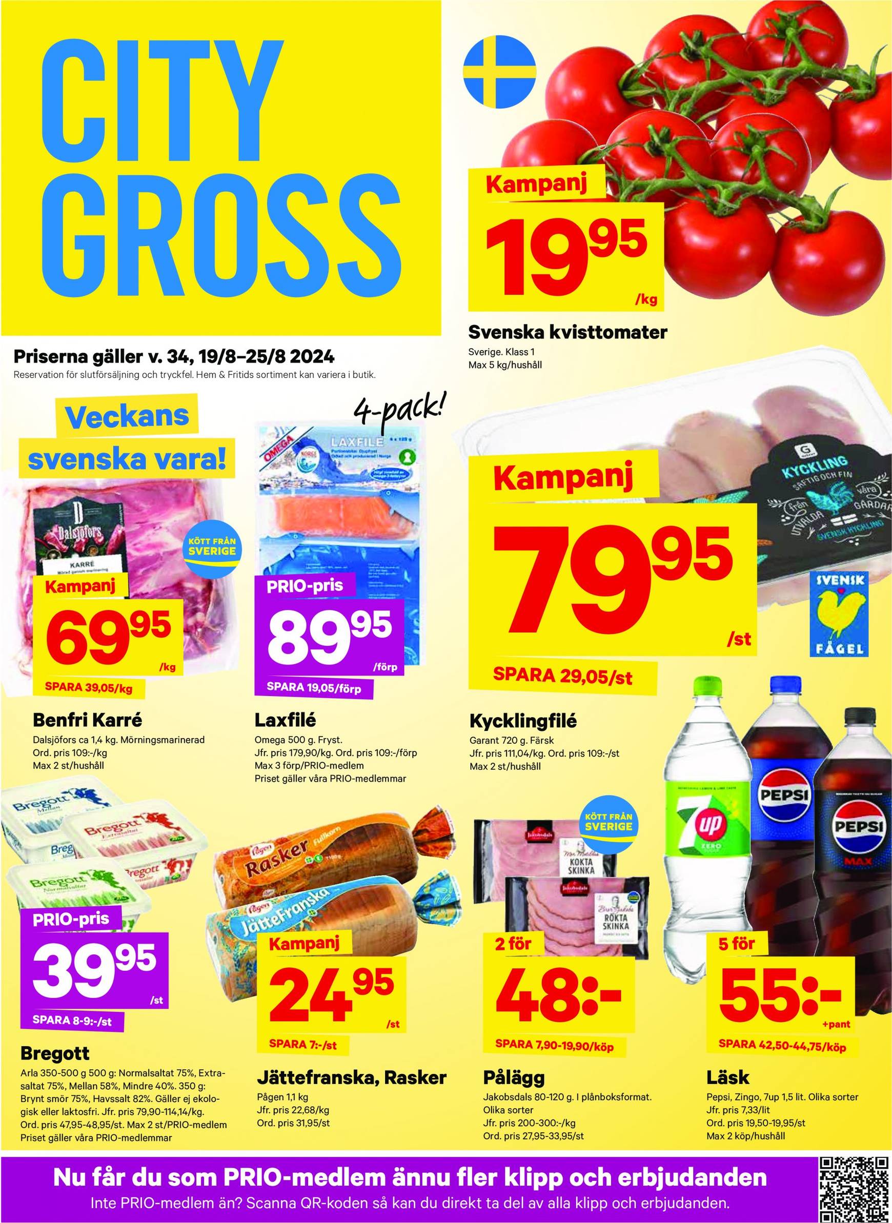 city-gross - City Gross-reklambladet giltigt från 19.08. - 25.08.