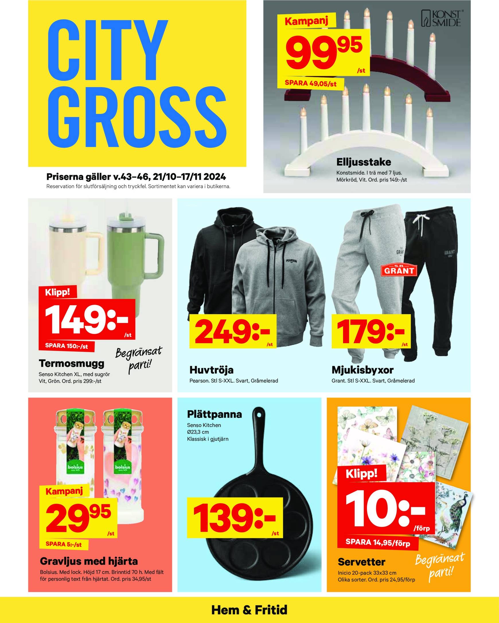 city-gross - City Gross-reklambladet är giltigt från 28.10. - 03.11. - page: 14