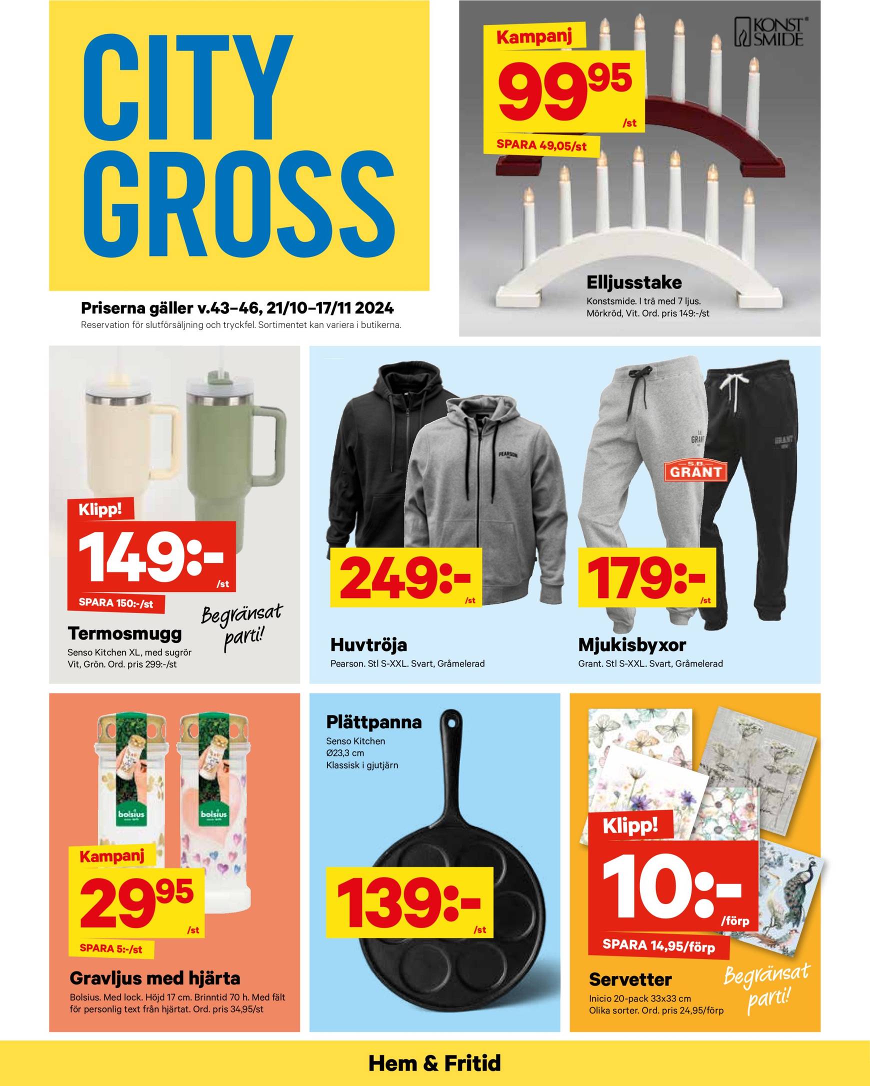 city-gross - City Gross-reklambladet är giltigt från 11.11. - 17.11. - page: 13