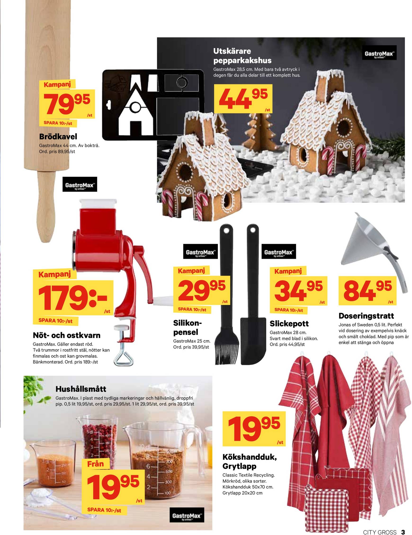 city-gross - City Gross-reklambladet är giltigt från 18.11. - 24.11. - page: 13