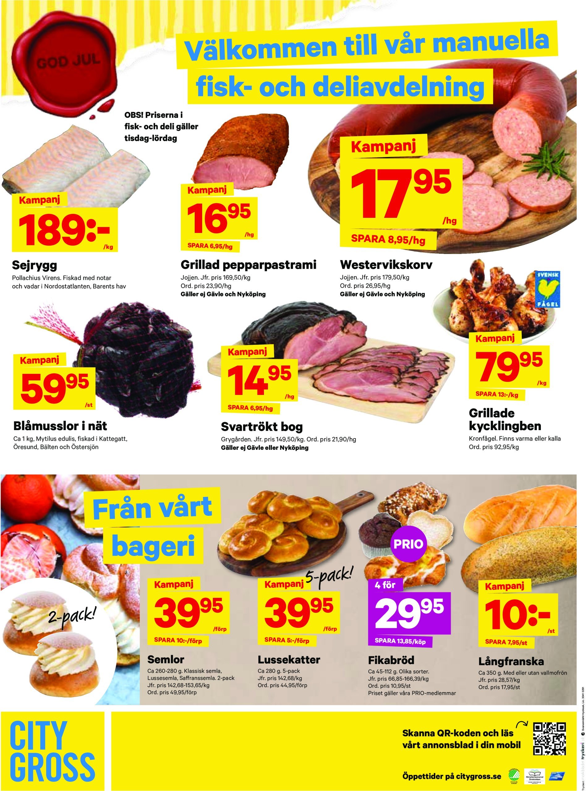 city-gross - City Gross-reklambladet giltigt från 09/12 - 15/12 - page: 16