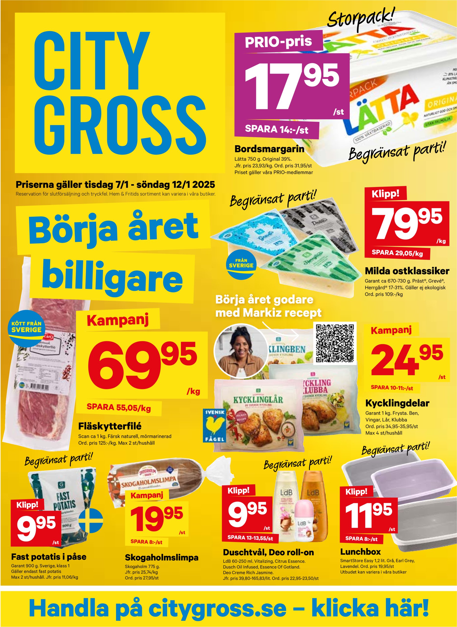 city-gross - City Gross-reklambladet giltigt från 07/01 - 12/01