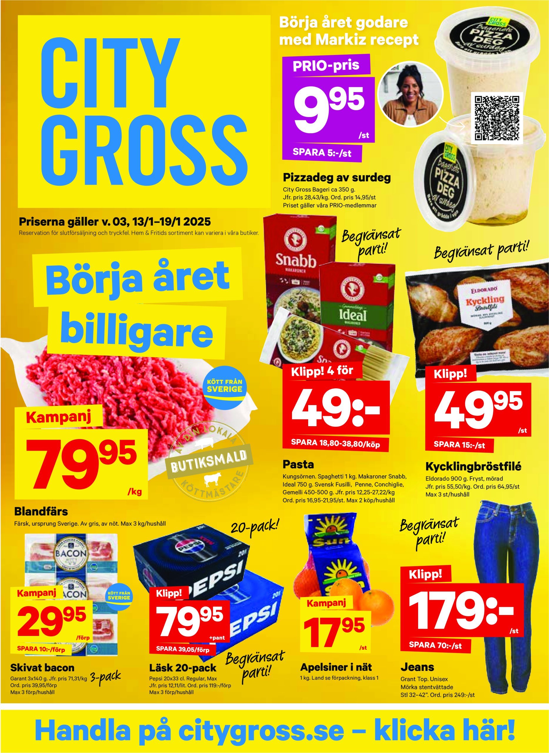 city-gross - City Gross-reklambladet giltigt från 13/01 - 19/01