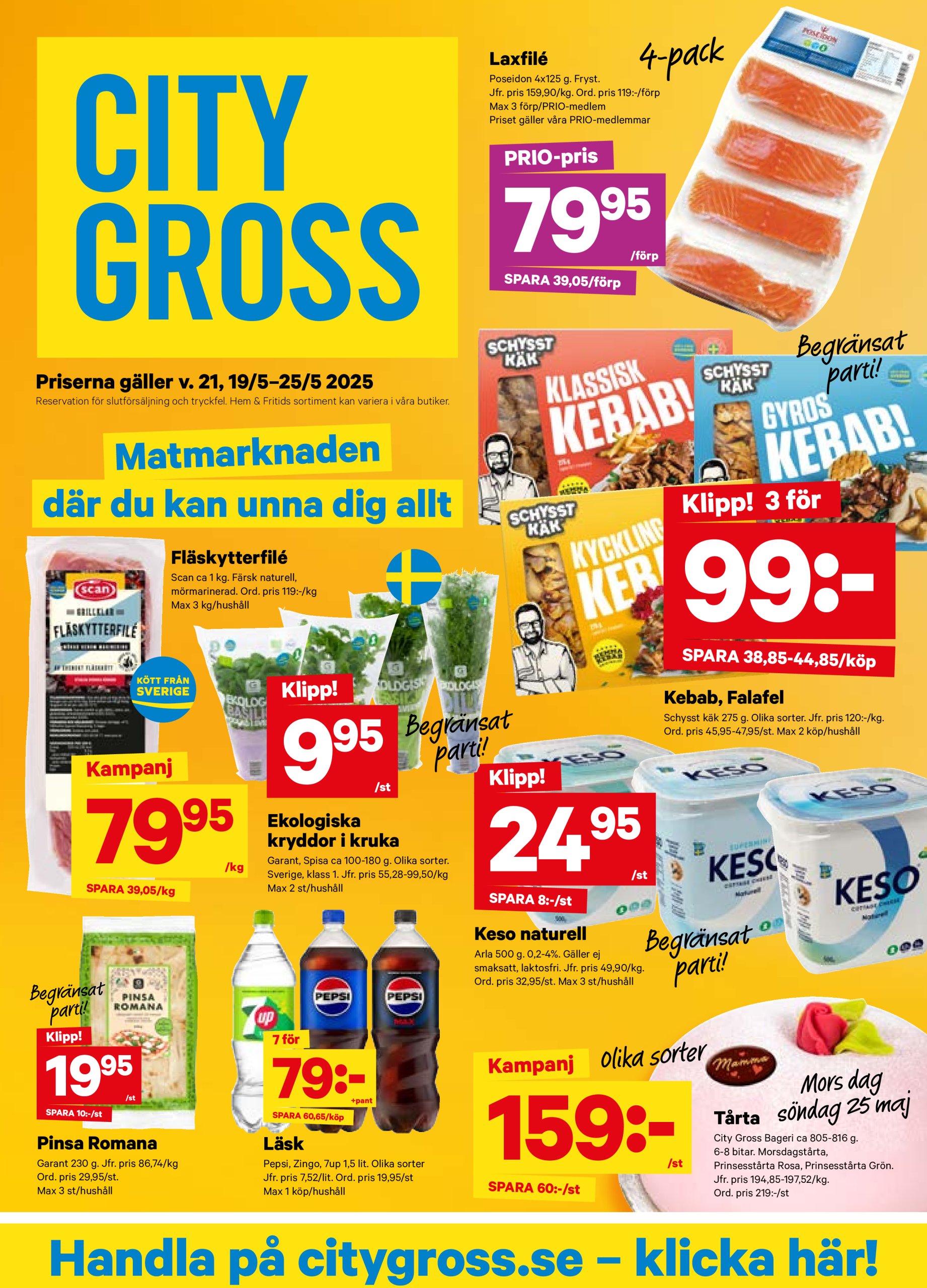 city-gross - City Gross-reklambladet giltigt från 19/05 - 25/05