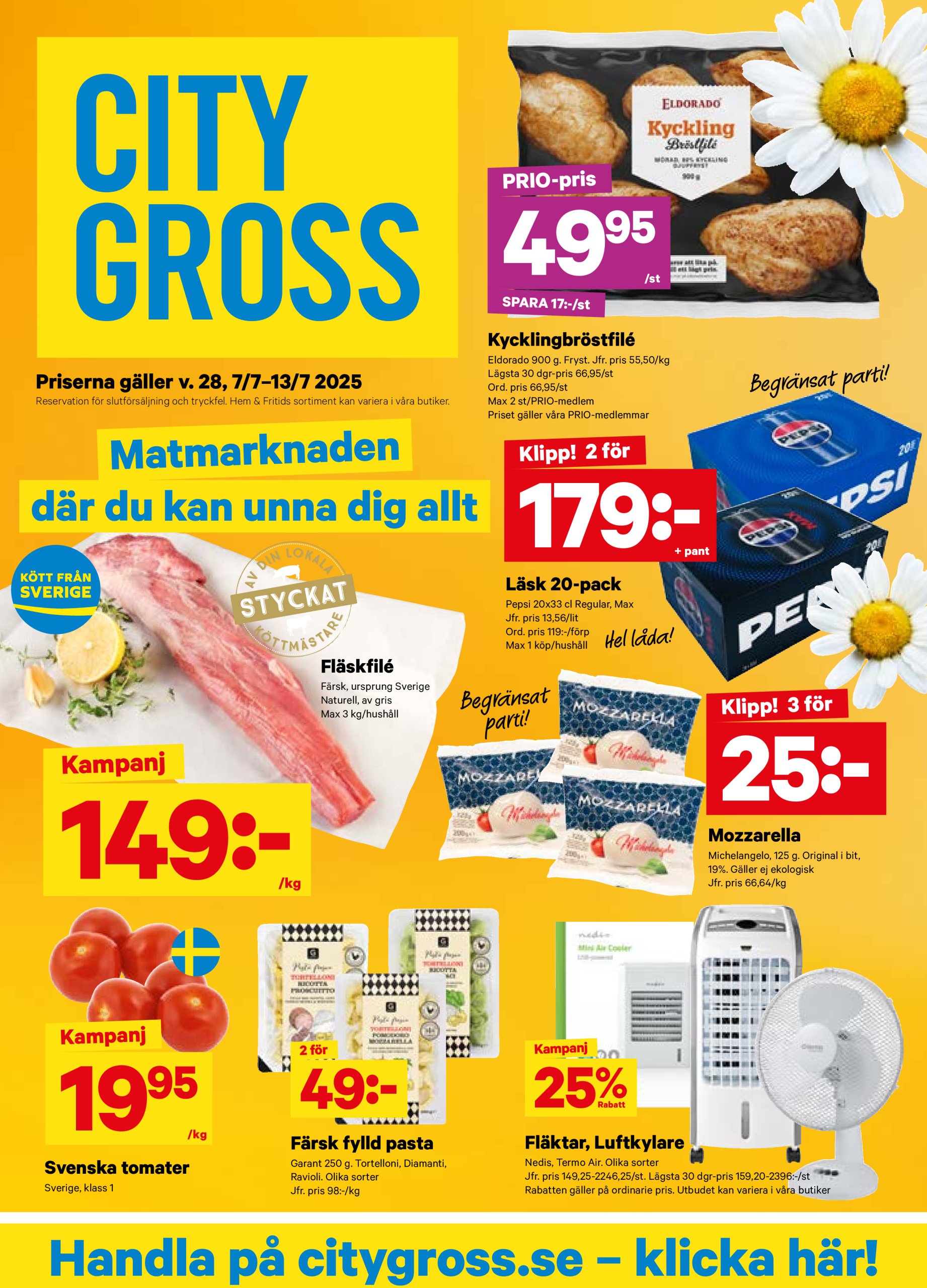 city-gross - City Gross-reklambladet giltigt från 07/07 - 13/07