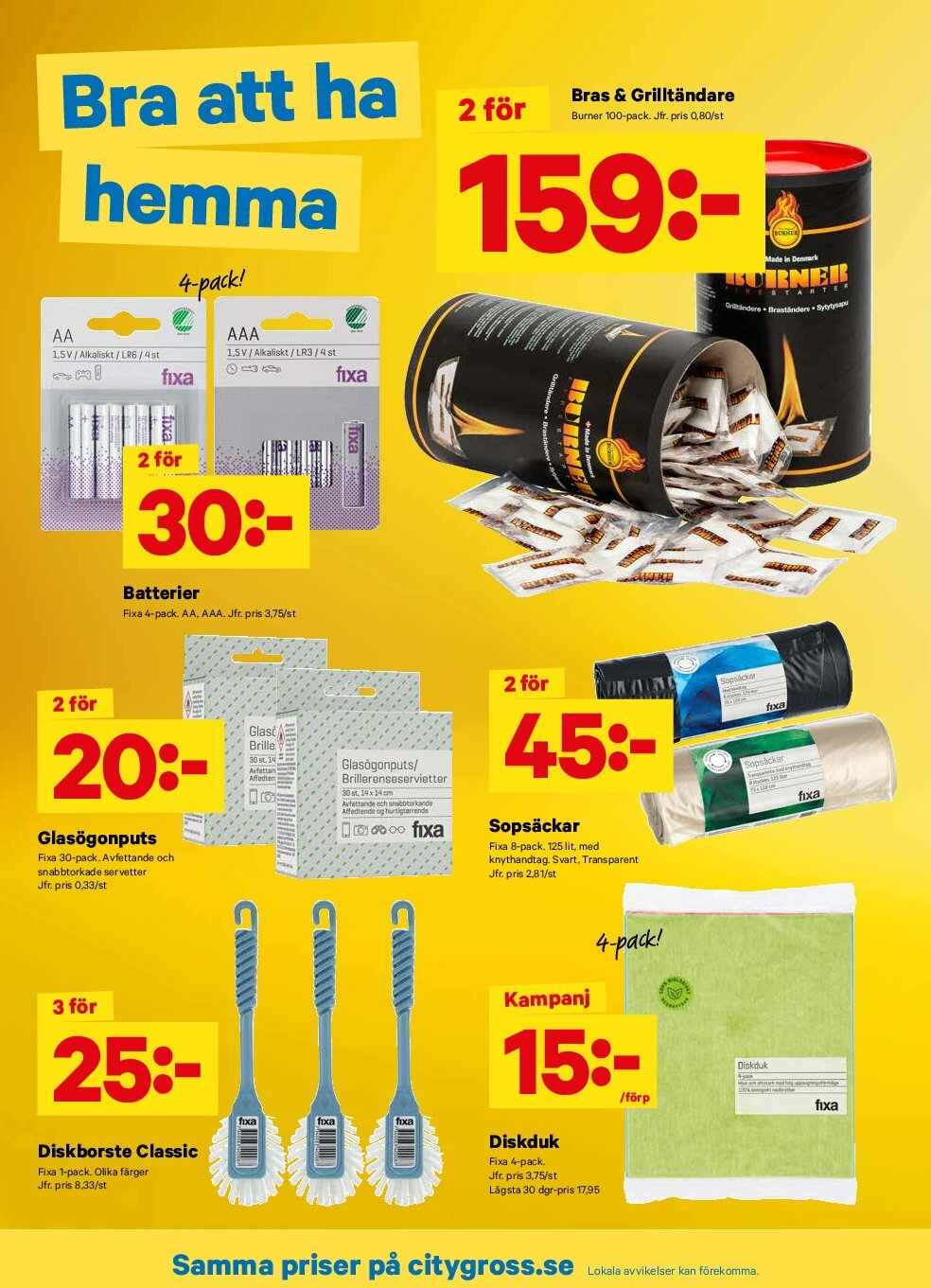 city-gross - City Gross-reklambladet giltigt från 11/08 - 17/08 - page: 11