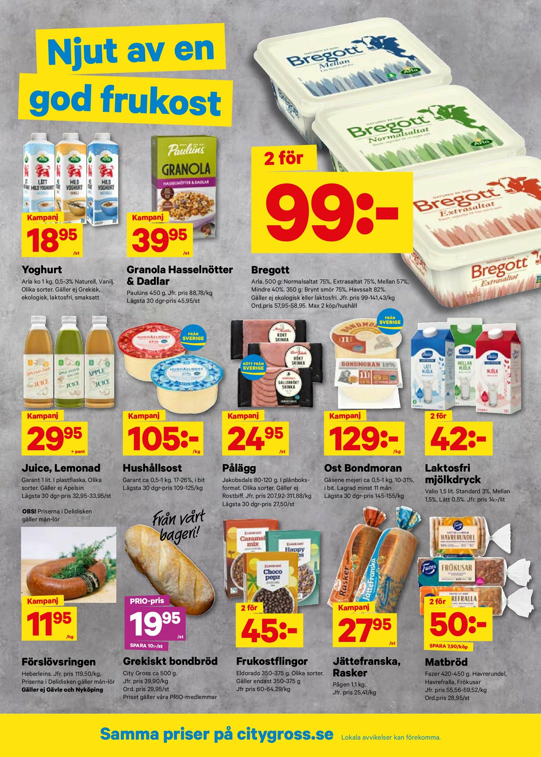 city-gross - City Gross-reklambladet giltigt från 18/08 - 24/08 - page: 4