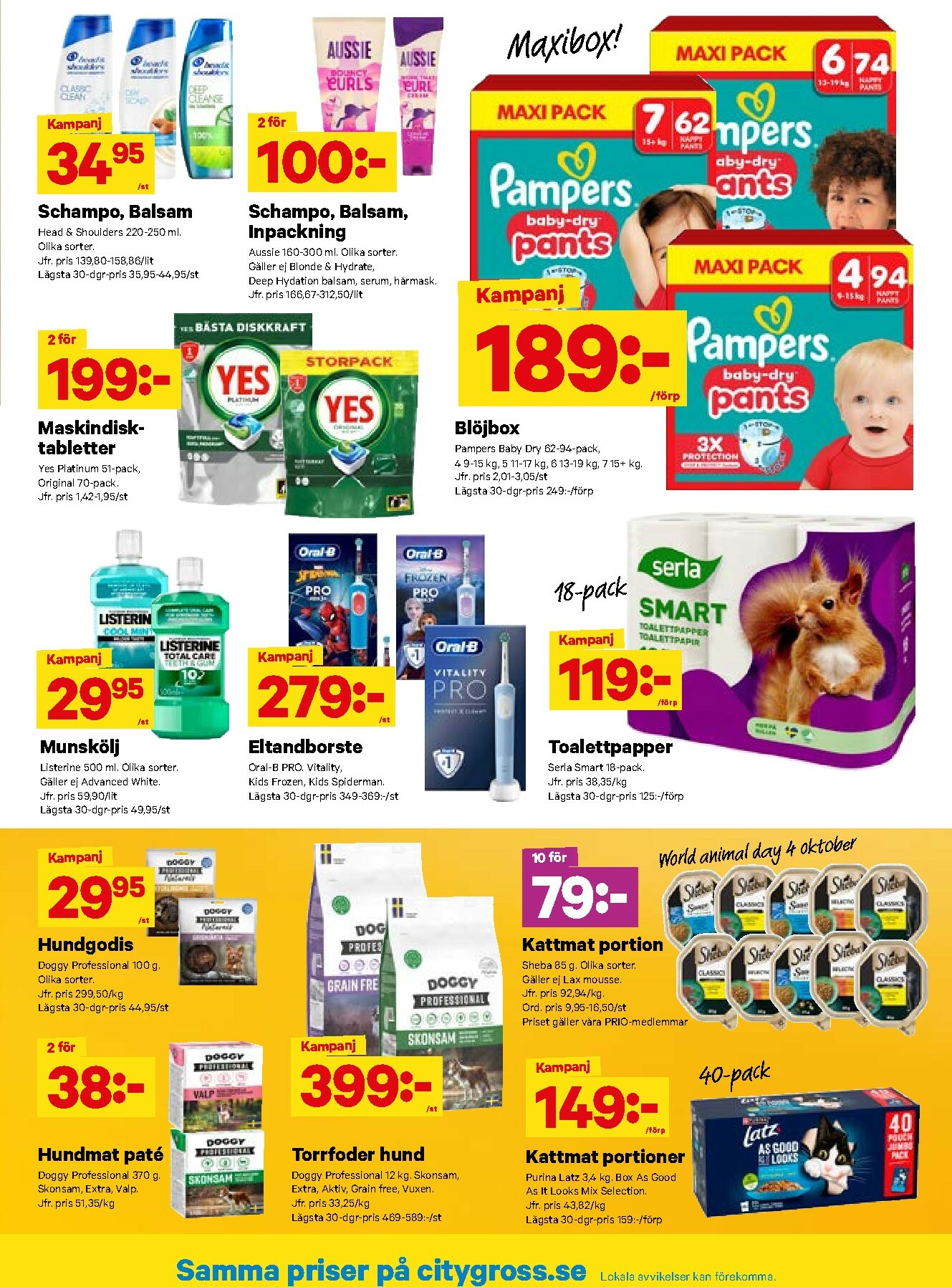 city-gross - City Gross-reklambladet giltigt från 29/09 - 05/10 - page: 12
