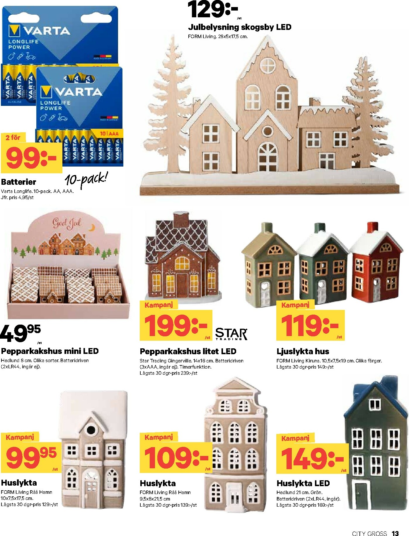 city-gross - City Gross-reklambladet giltigt från 10/11 - 16/11 - page: 22