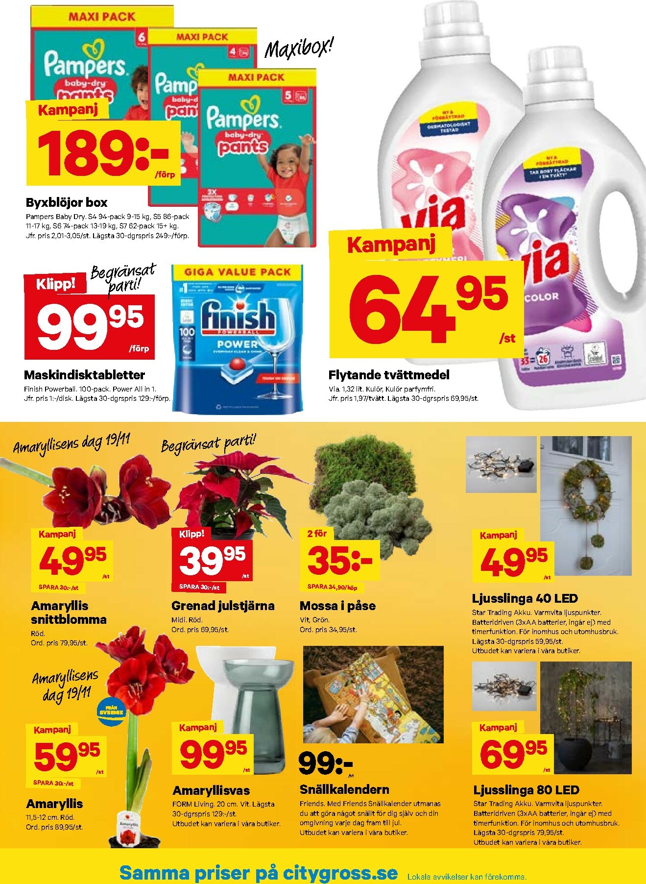 city-gross - City Gross-reklambladet giltigt från 17/11 - 23/11 - page: 7