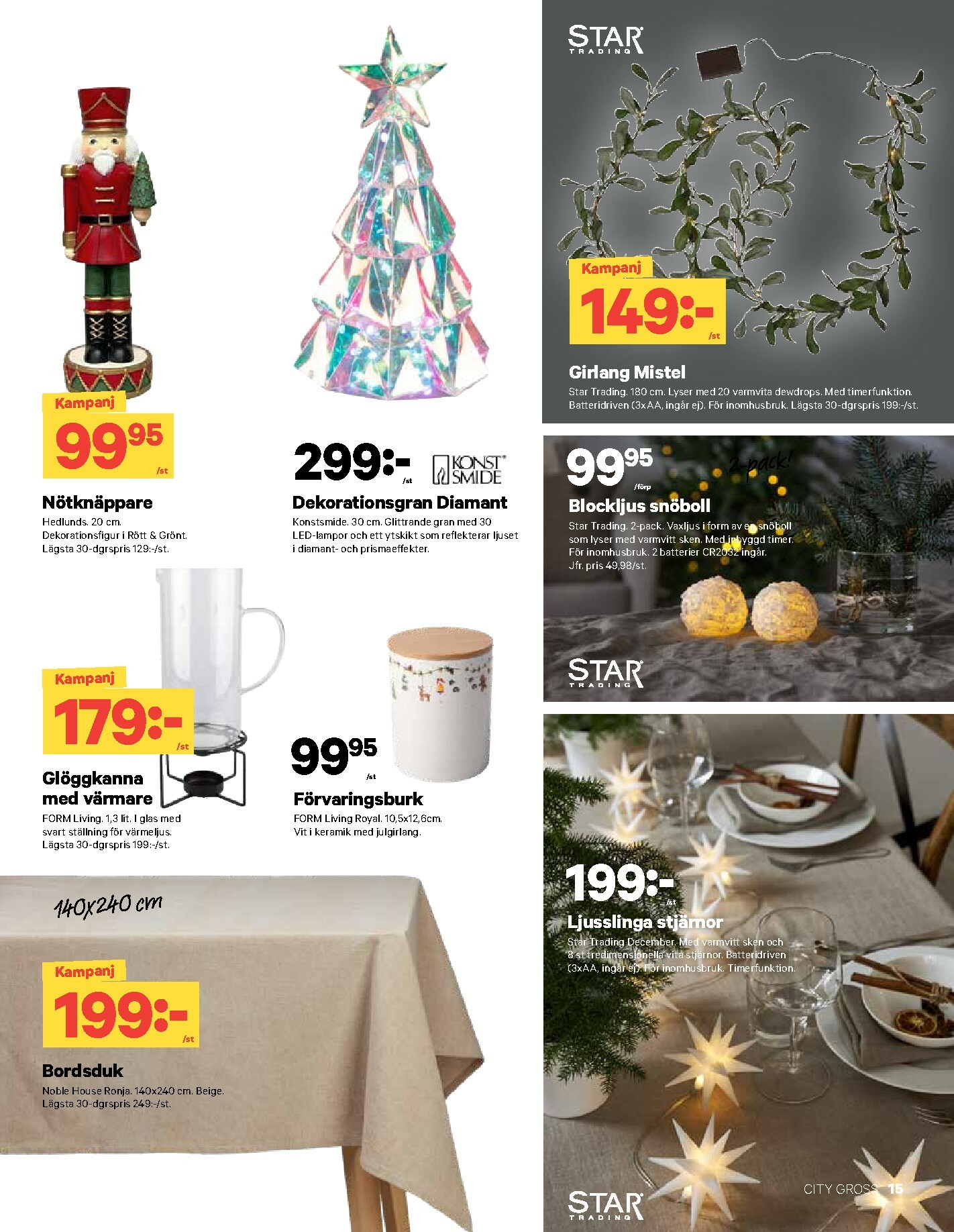 city-gross - City Gross-reklambladet giltigt från 15/12 - 21/12 - page: 27