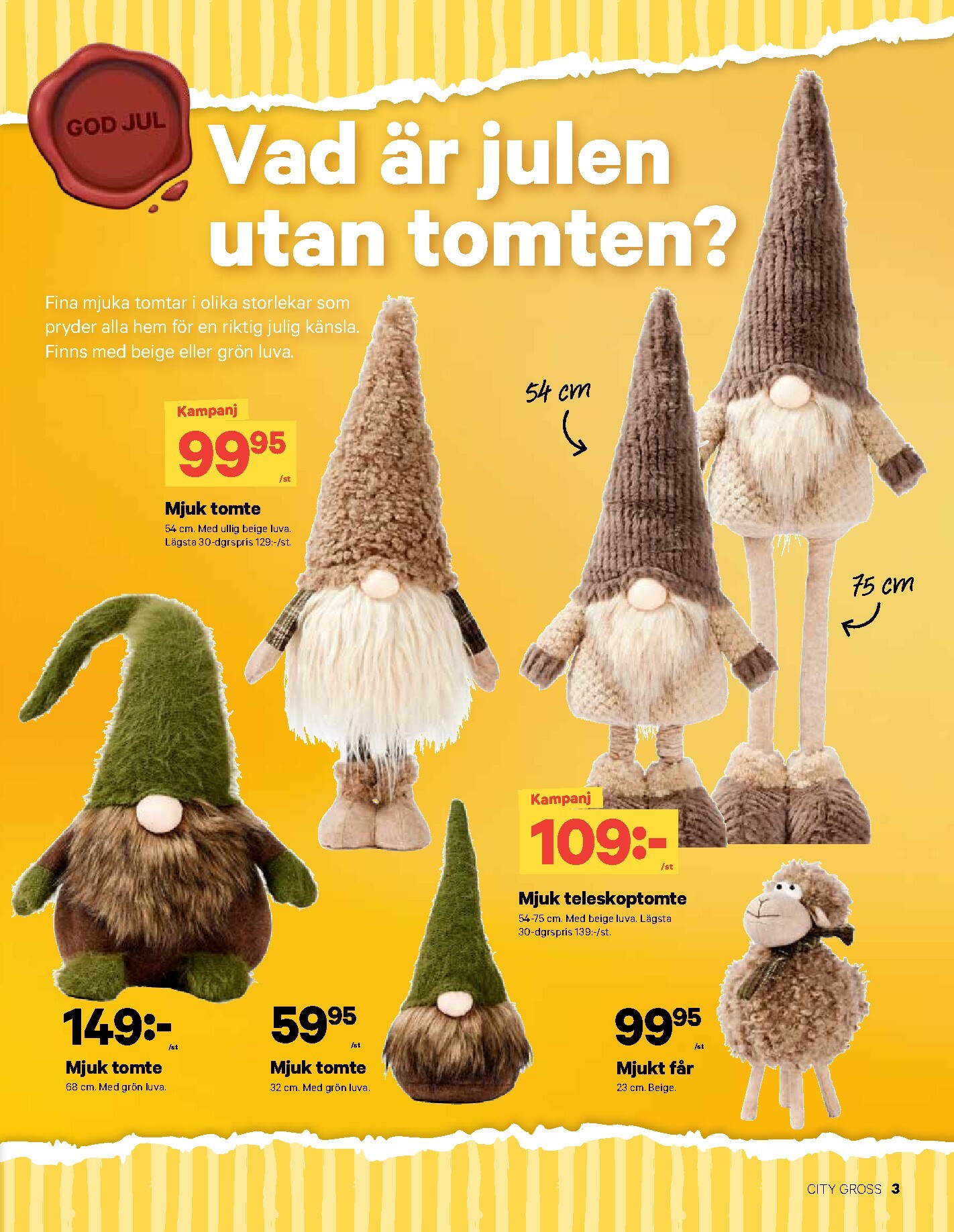 city-gross - City Gross-reklambladet giltigt från 22/12 - 26/12 - page: 11