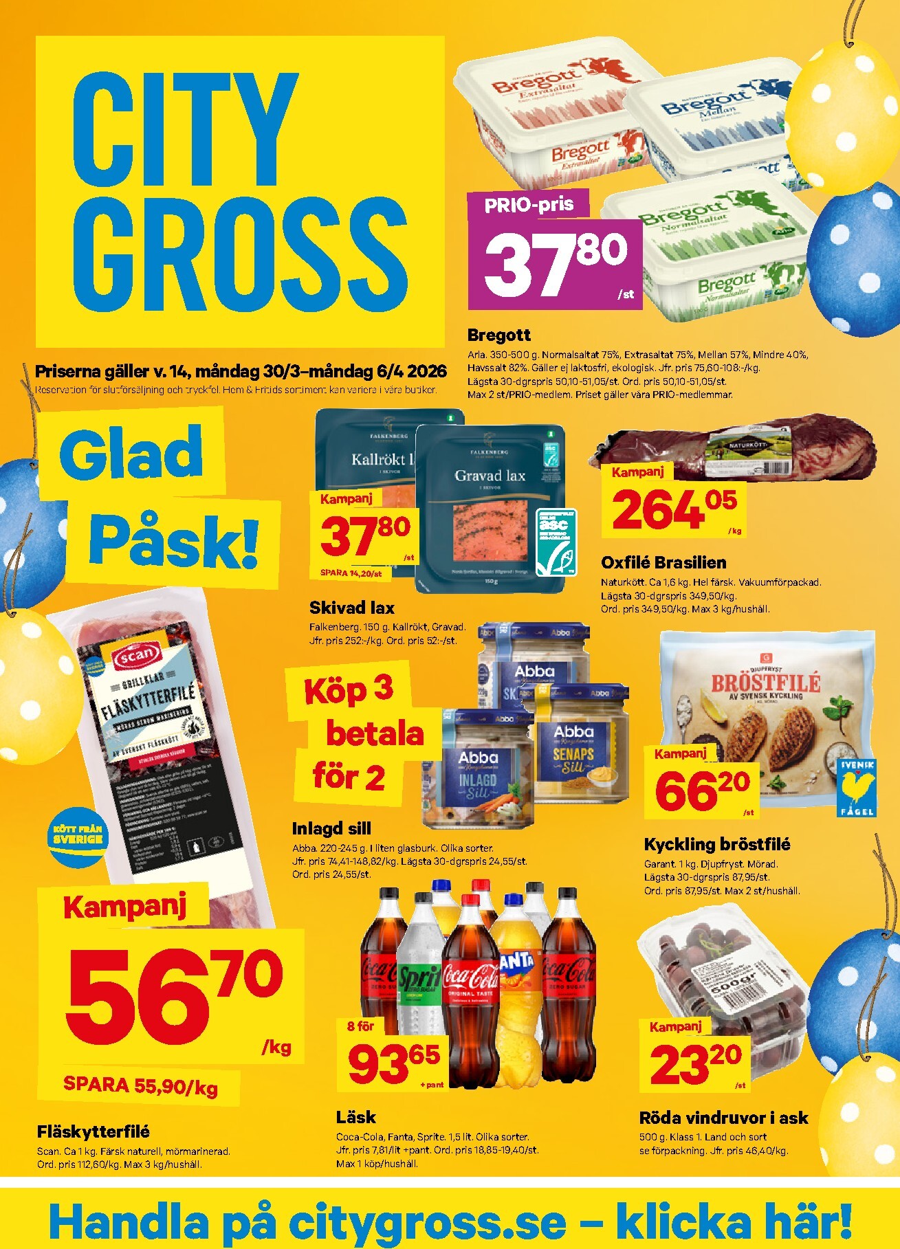 city-gross - City Gross-reklambladet giltigt från 30/03/2026 - 06/04/2026 - page: 3