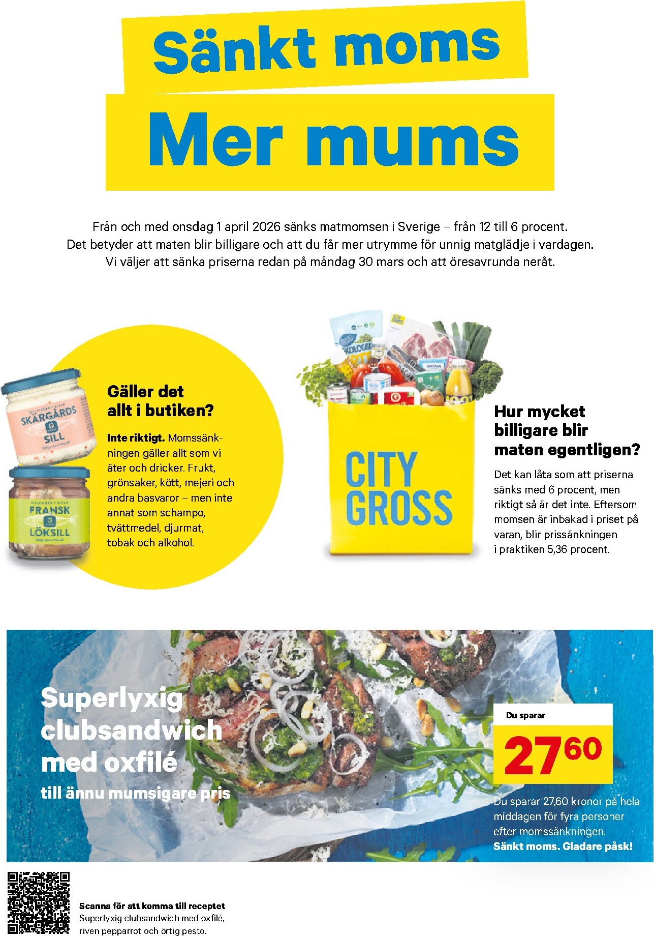 city-gross - City Gross-reklambladet giltigt från 30/03/2026 - 06/04/2026 - page: 2