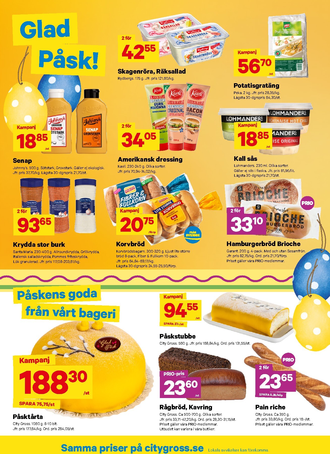 city-gross - City Gross-reklambladet giltigt från 30/03/2026 - 06/04/2026 - page: 9